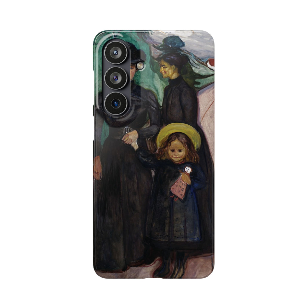 The Family by Edvard Munch - Samsung Slim Case