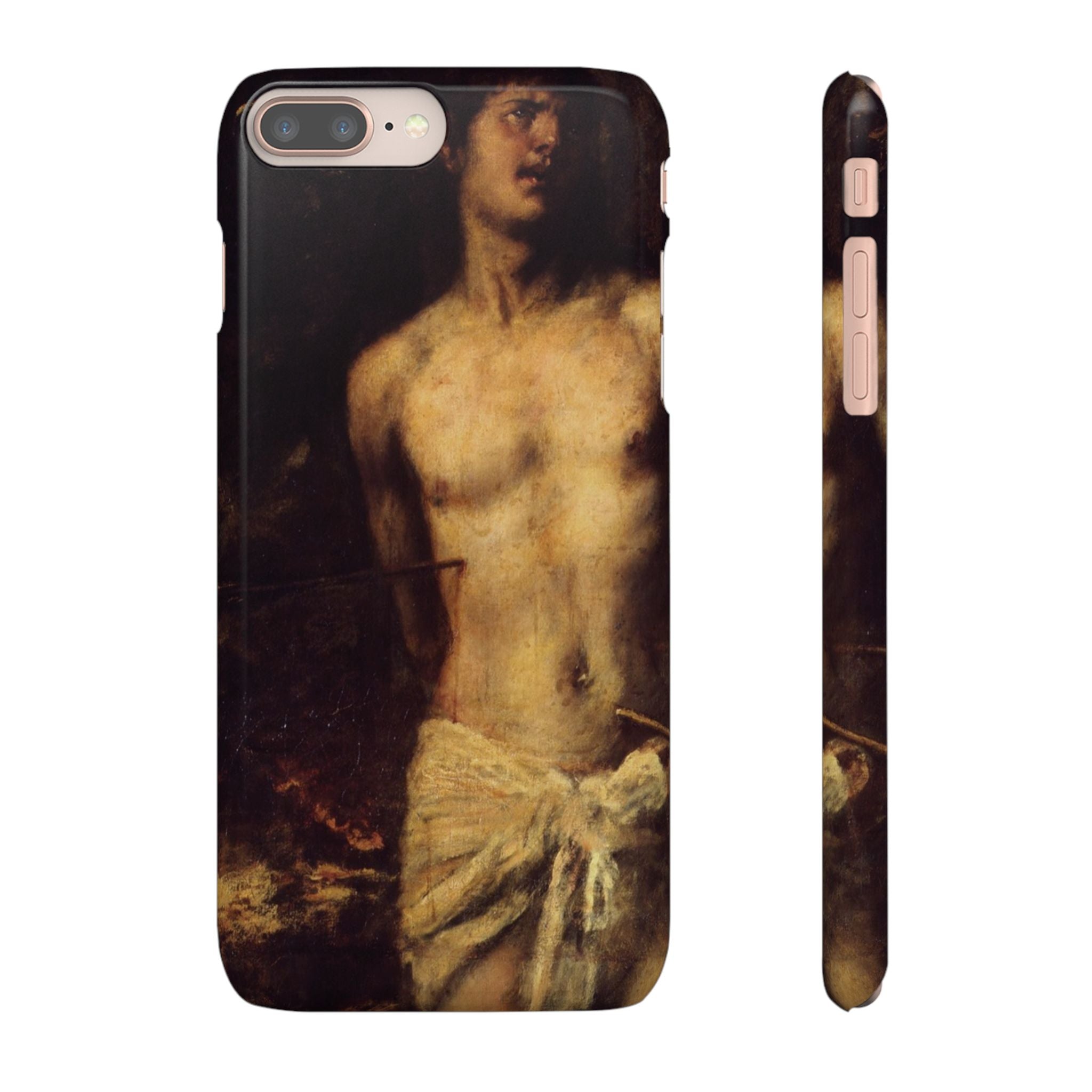 Saint Sebastian by Titian - iPhone Slim Case