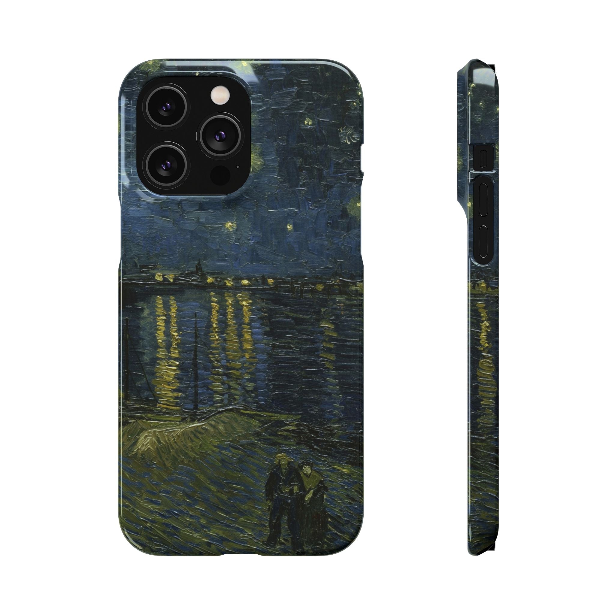 Starry Night Over the Rhône by Van Gogh - iPhone Slim Case