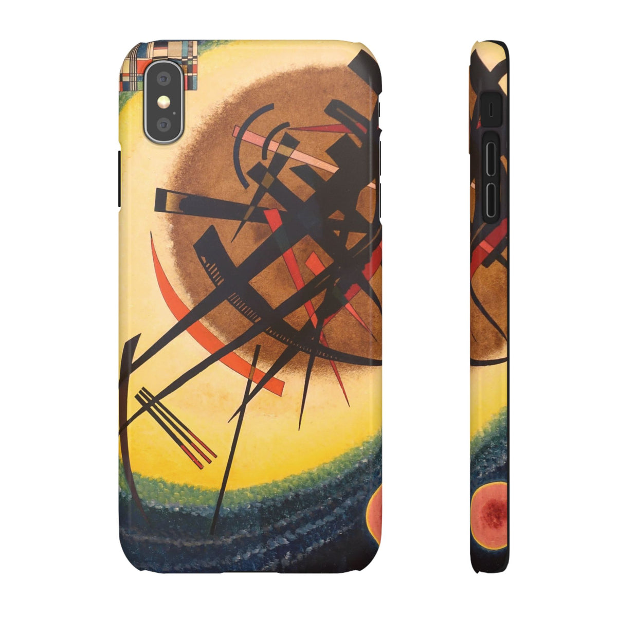 In the Bright Oval by Vasily Kandinsky - iPhone Slim Case