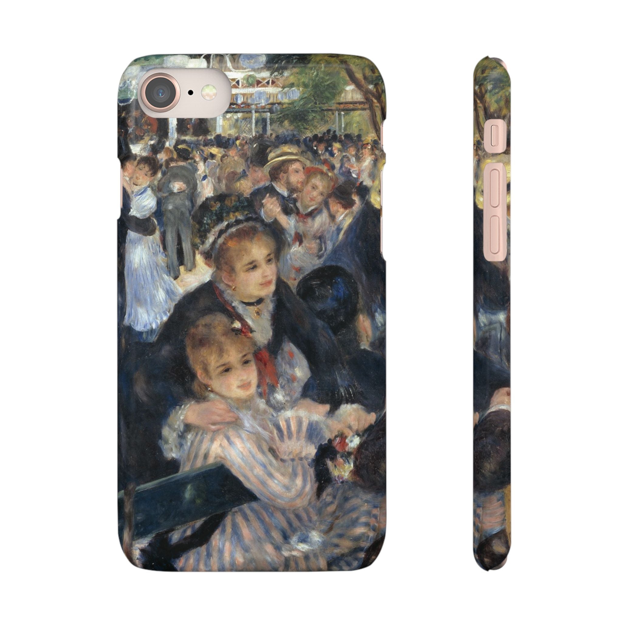 Le Moulin de la Galette by Pierre Auguste Renoir - iPhone Slim Case