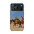 Riders Crossing The Desert by Jean-Leon Gerome - iPhone Tough Case