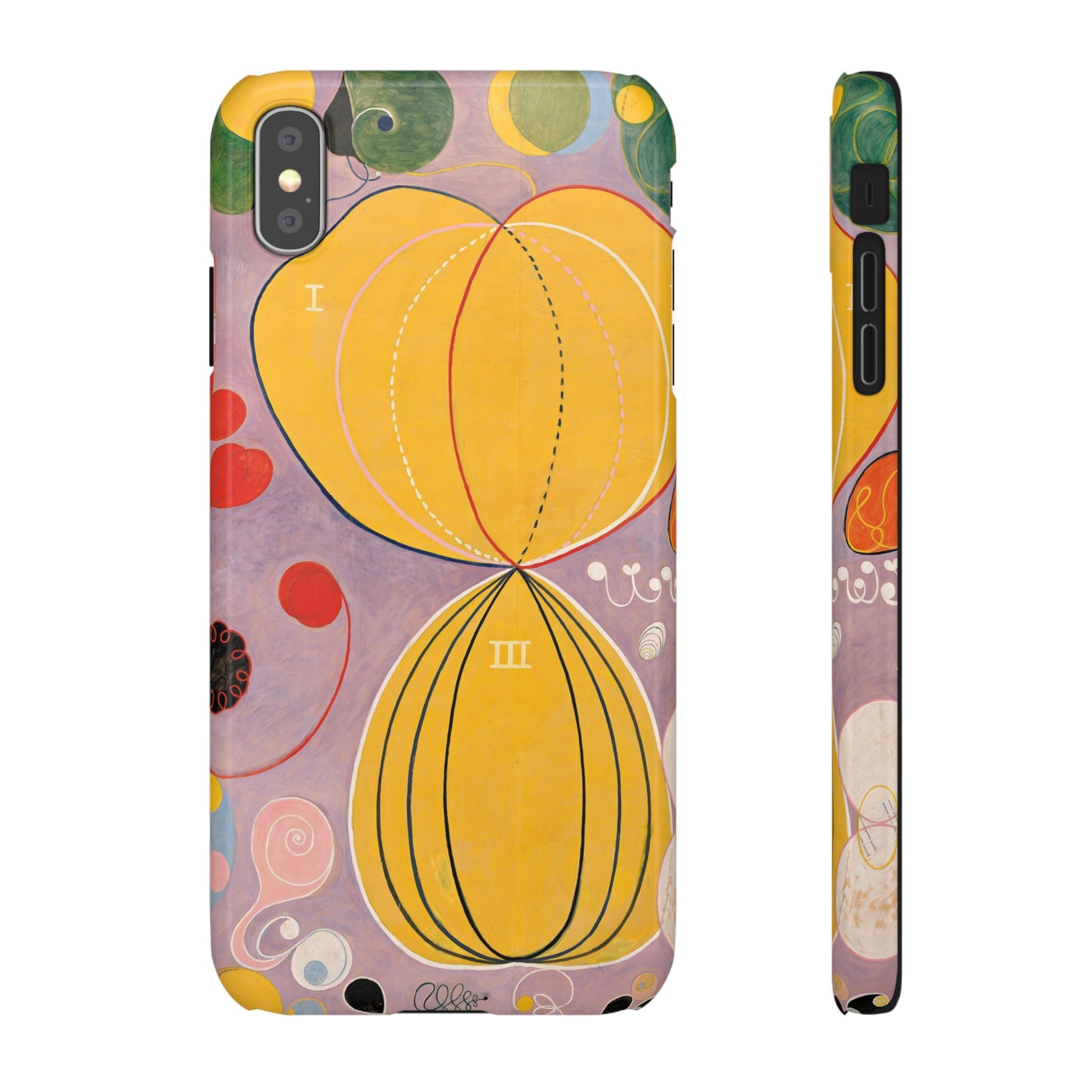 The Ten Largest No. 7, Adulthood by Hilma af Klint - iPhone Slim Case
