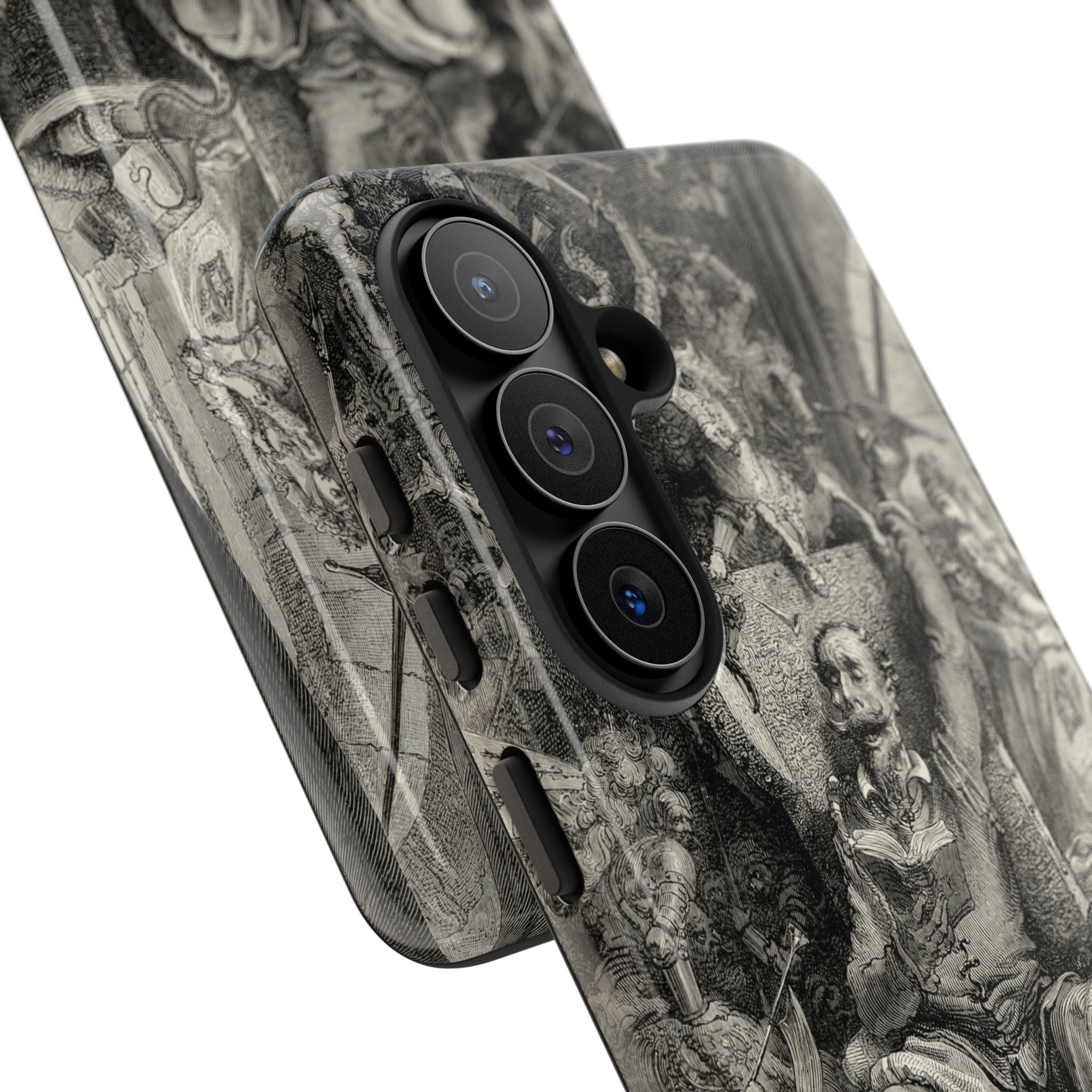 Don Quixote and His Visions by Gustave Doré - Samsung Tough Case