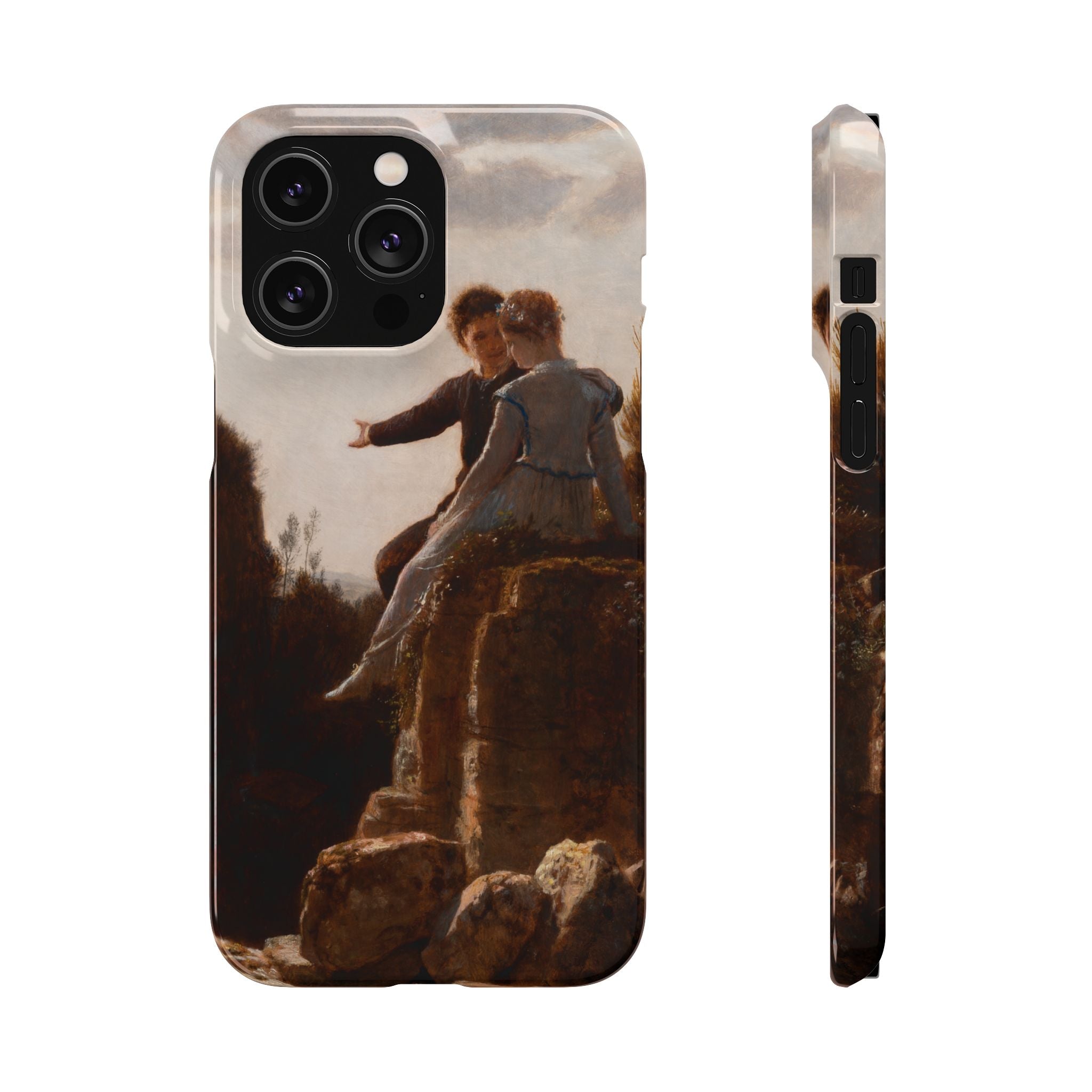 The Honeymoon by Arnold Böcklin - iPhone Slim Case