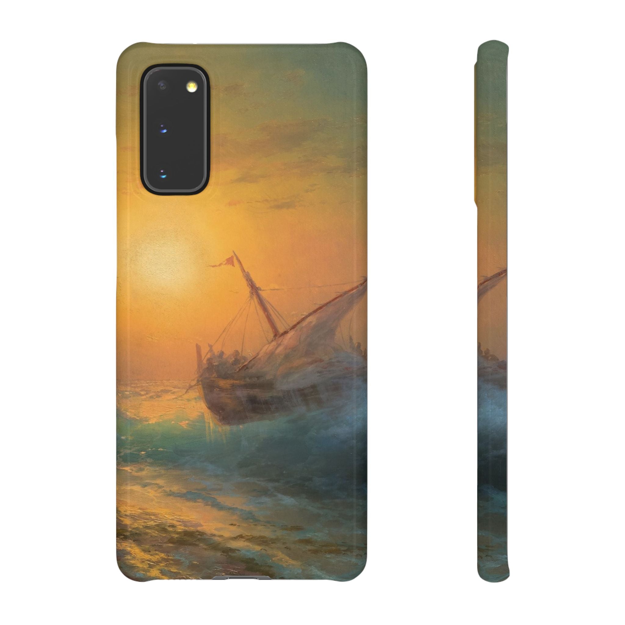 Stormy Sea at Sunset by Ivan Aivazovsky - Samsung Slim Case