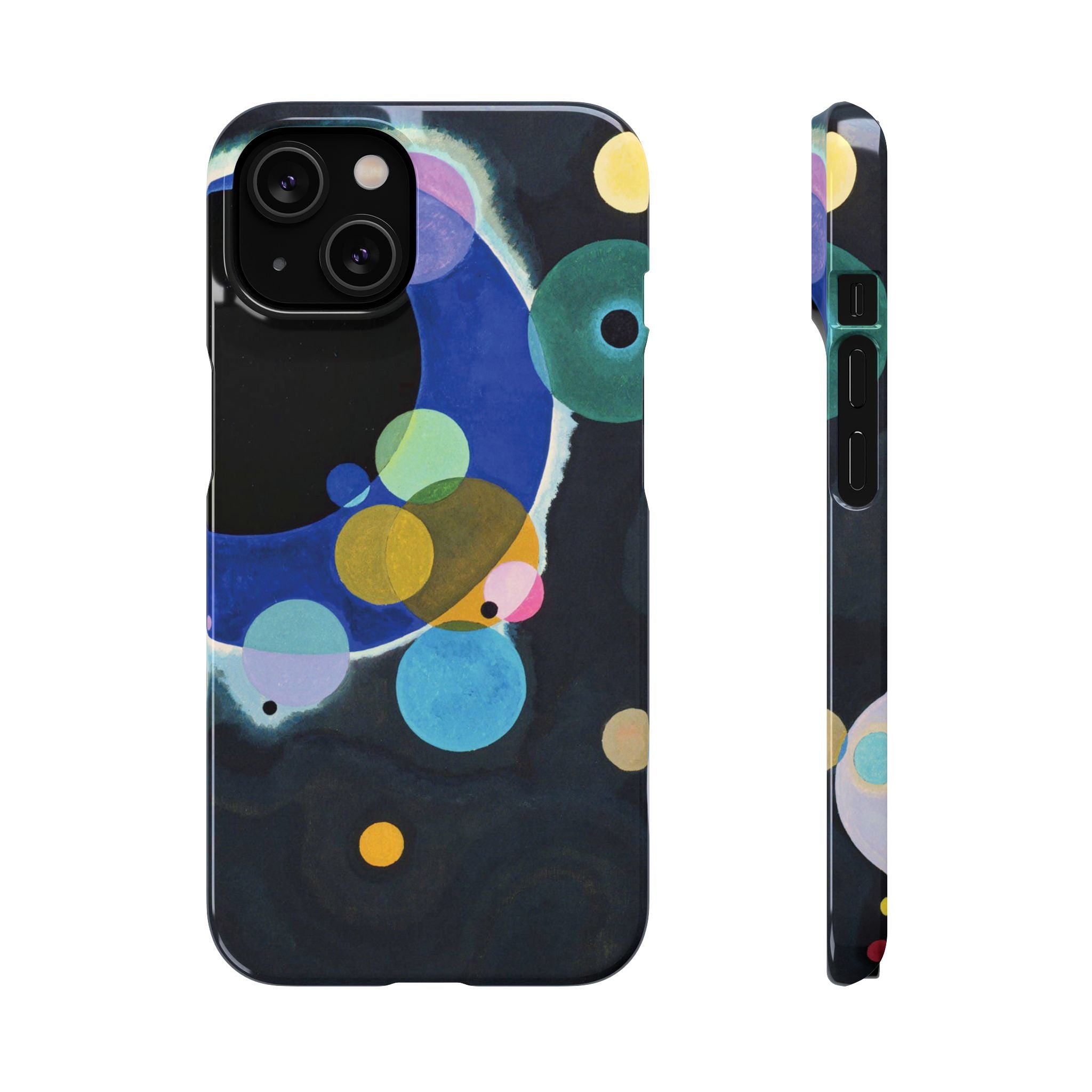 Several Circles by Vasily Kandinsky - iPhone Slim Case