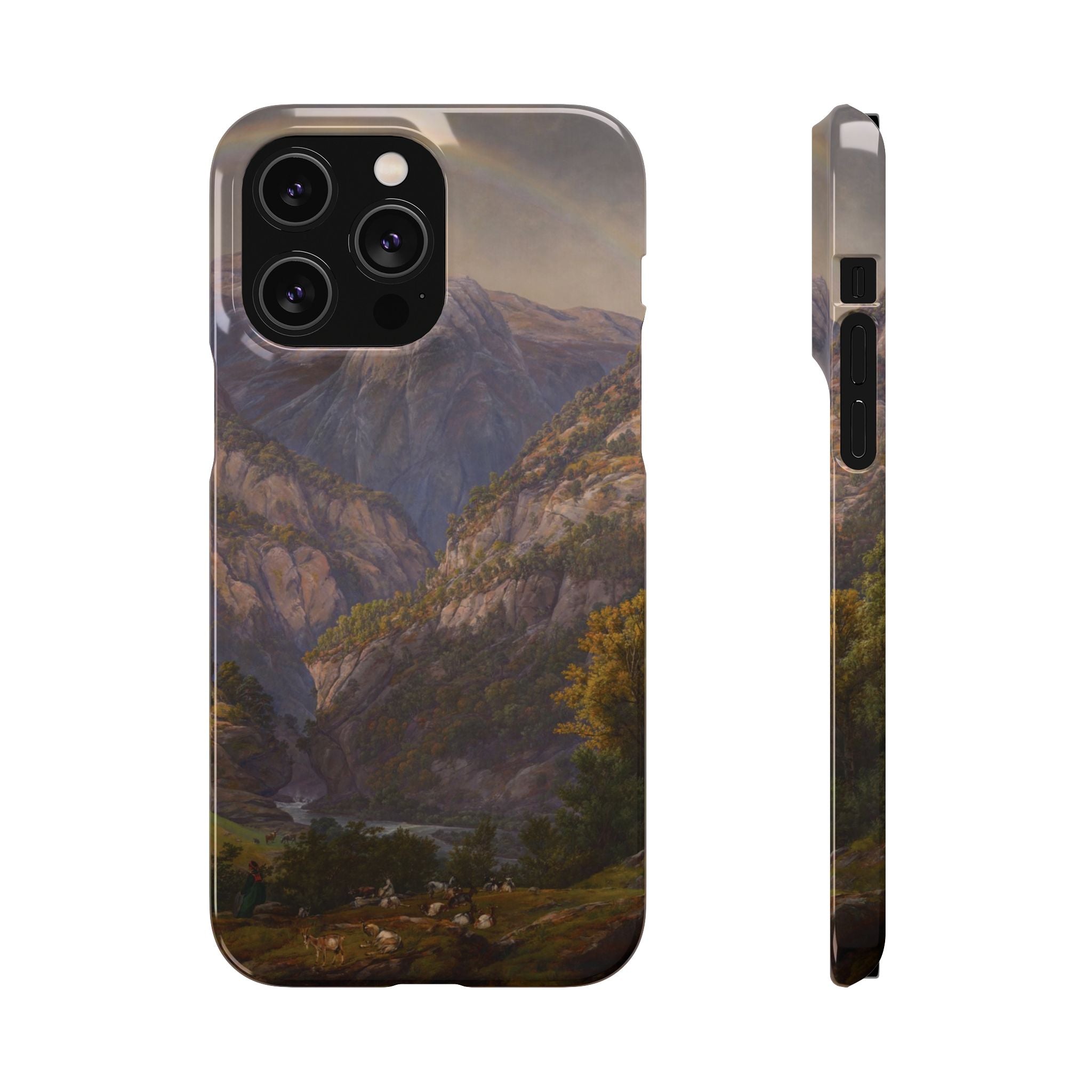 View from Stalheim by Johan Dahl - iPhone Slim Case