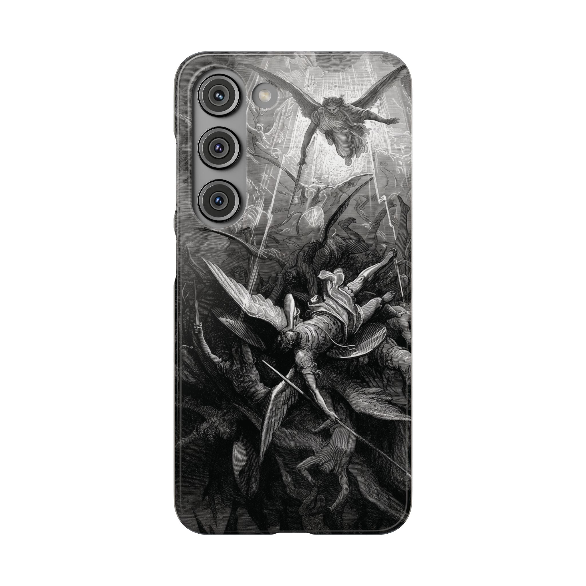 Paradise Lost |The Battle in Heaven by Gustave Doré - Samsung Slim Case