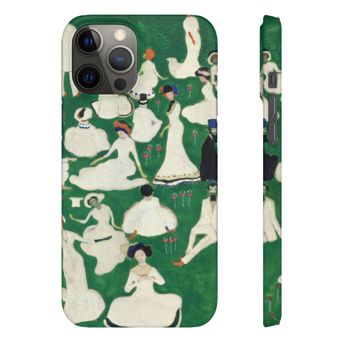 Rest Society in Top Hats by Kazimir Malevich - iPhone Slim Case