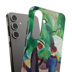 Promenade by August Macke - Samsung Slim Case