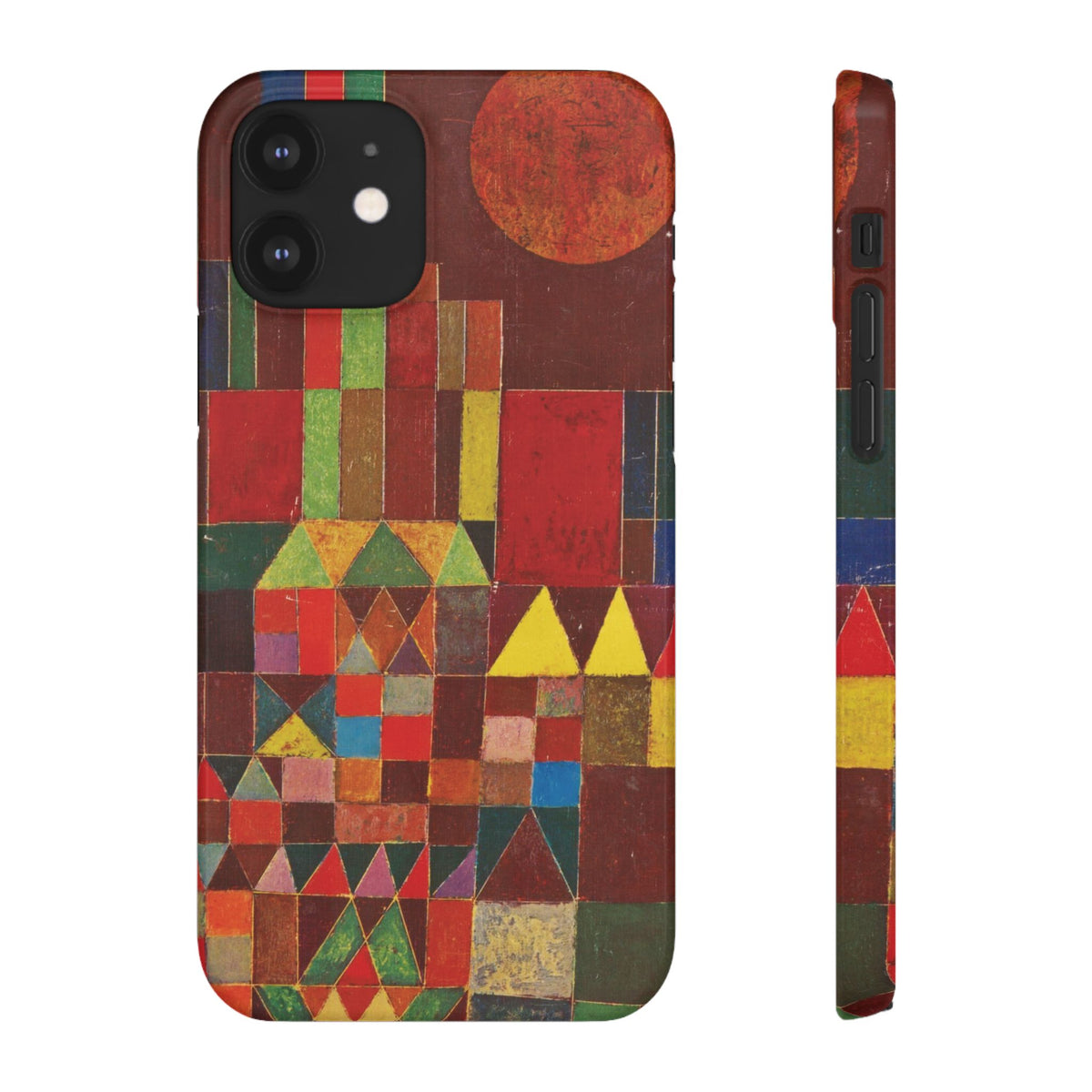 Castle and Sun by Paul Klee - iPhone Slim Case