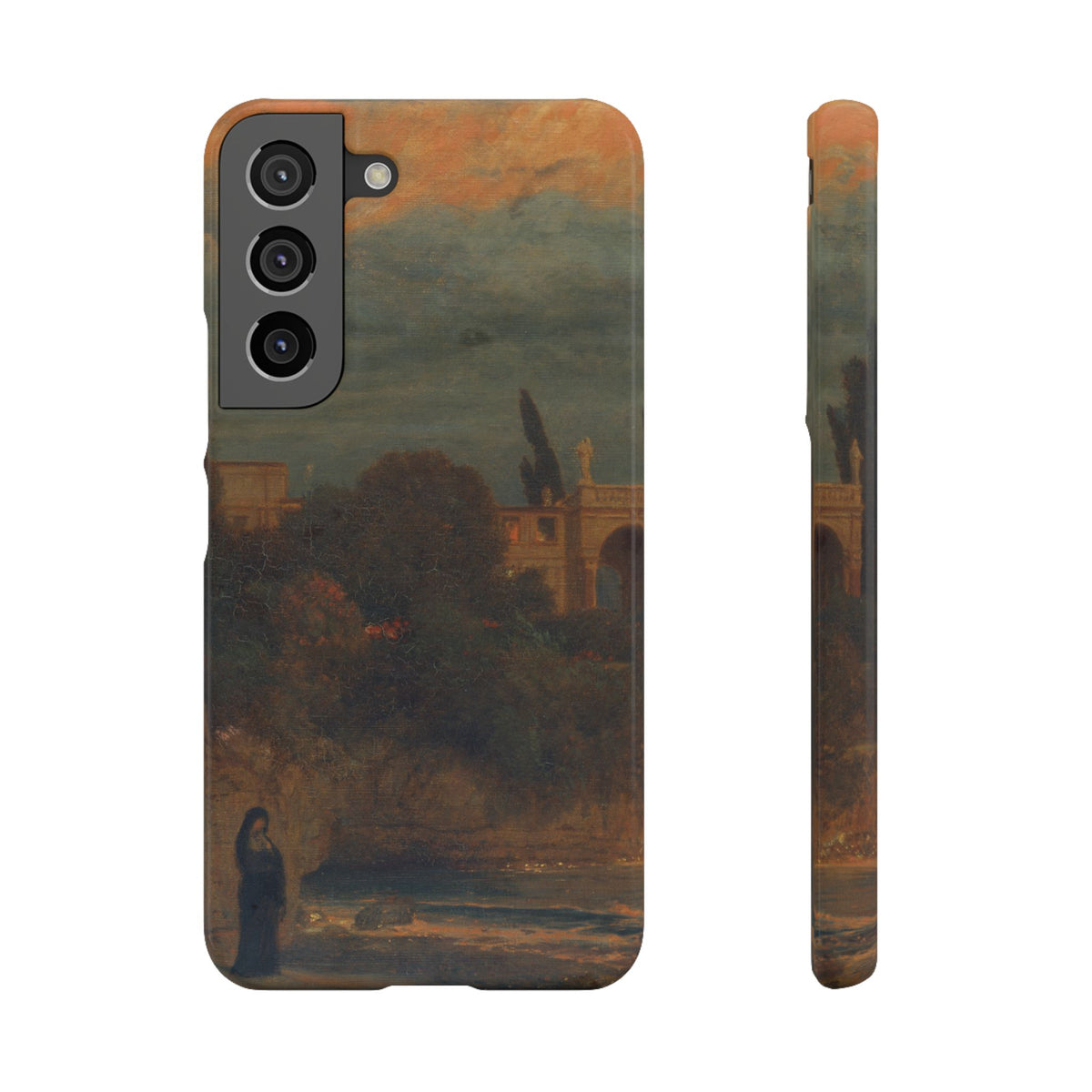 Villa by the Sea by Arnold Böcklin - Samsung Slim Case