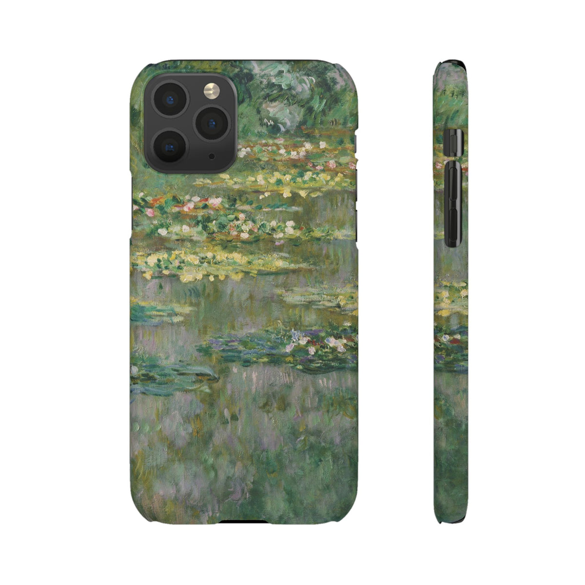 Le Bassin des Nymphéas by Claude Monet - iPhone Slim Case