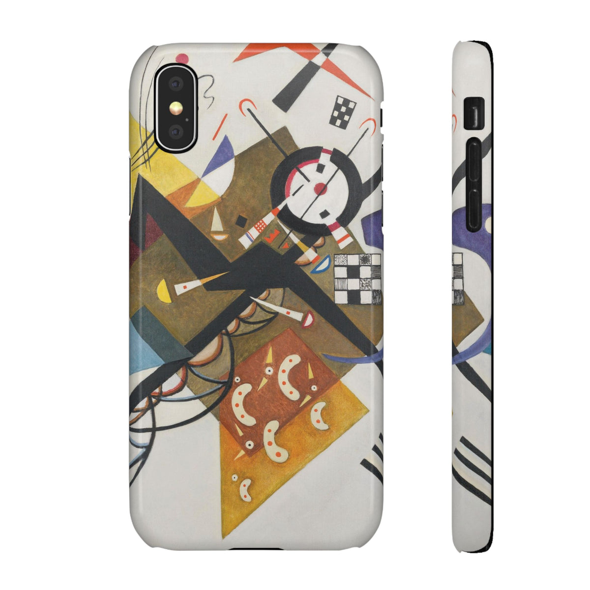On White II by Vasily Kandinsky - iPhone Slim Case