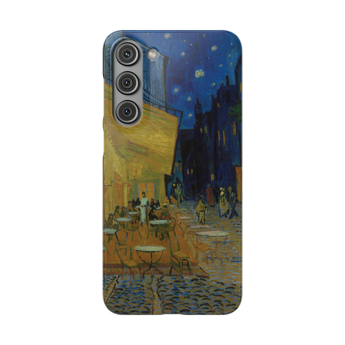 Café Terrace at Night by Vincent van Gogh - Samsung Slim Case