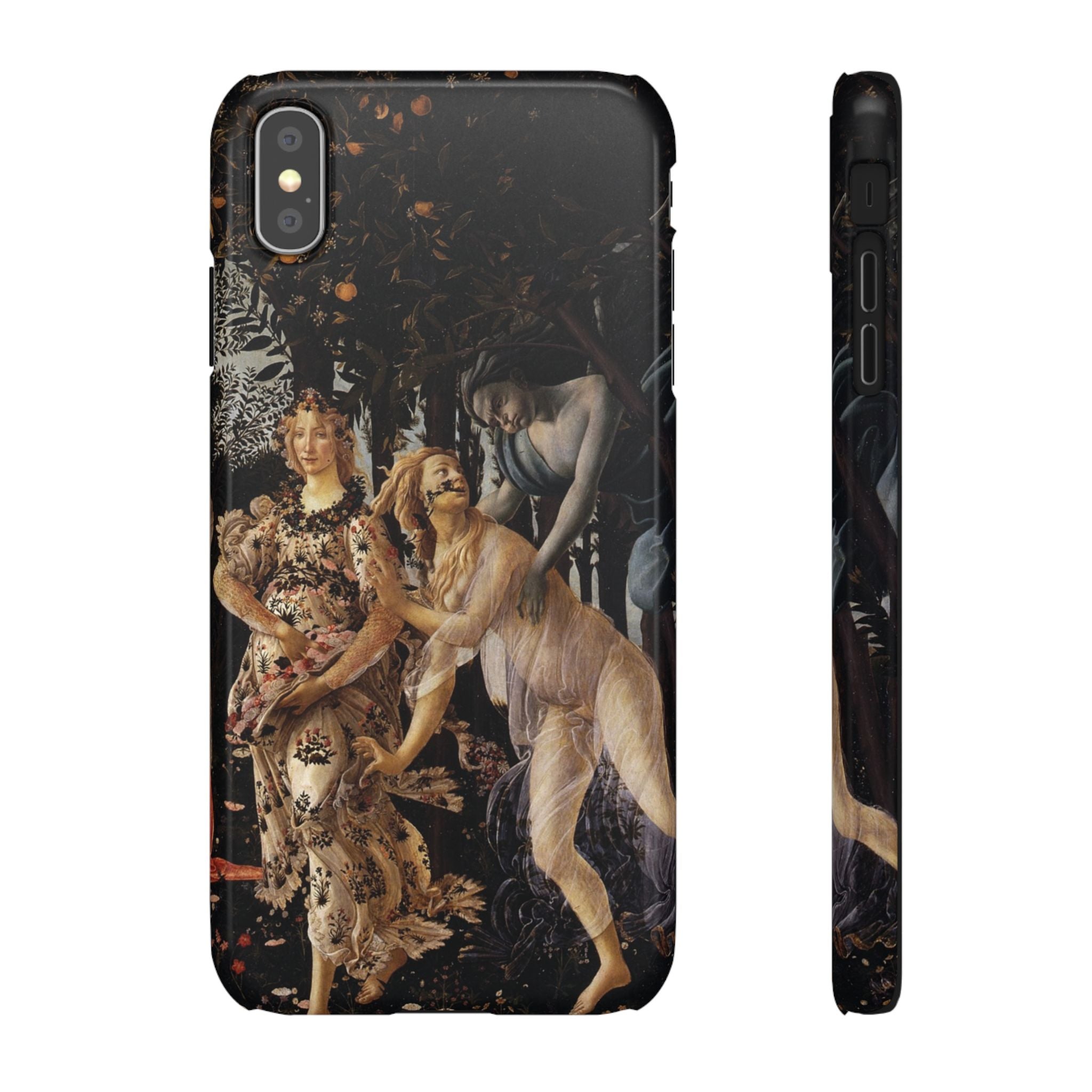 Flora and Zephyr from Primavera by Sandro Botticelli - iPhone Slim Case