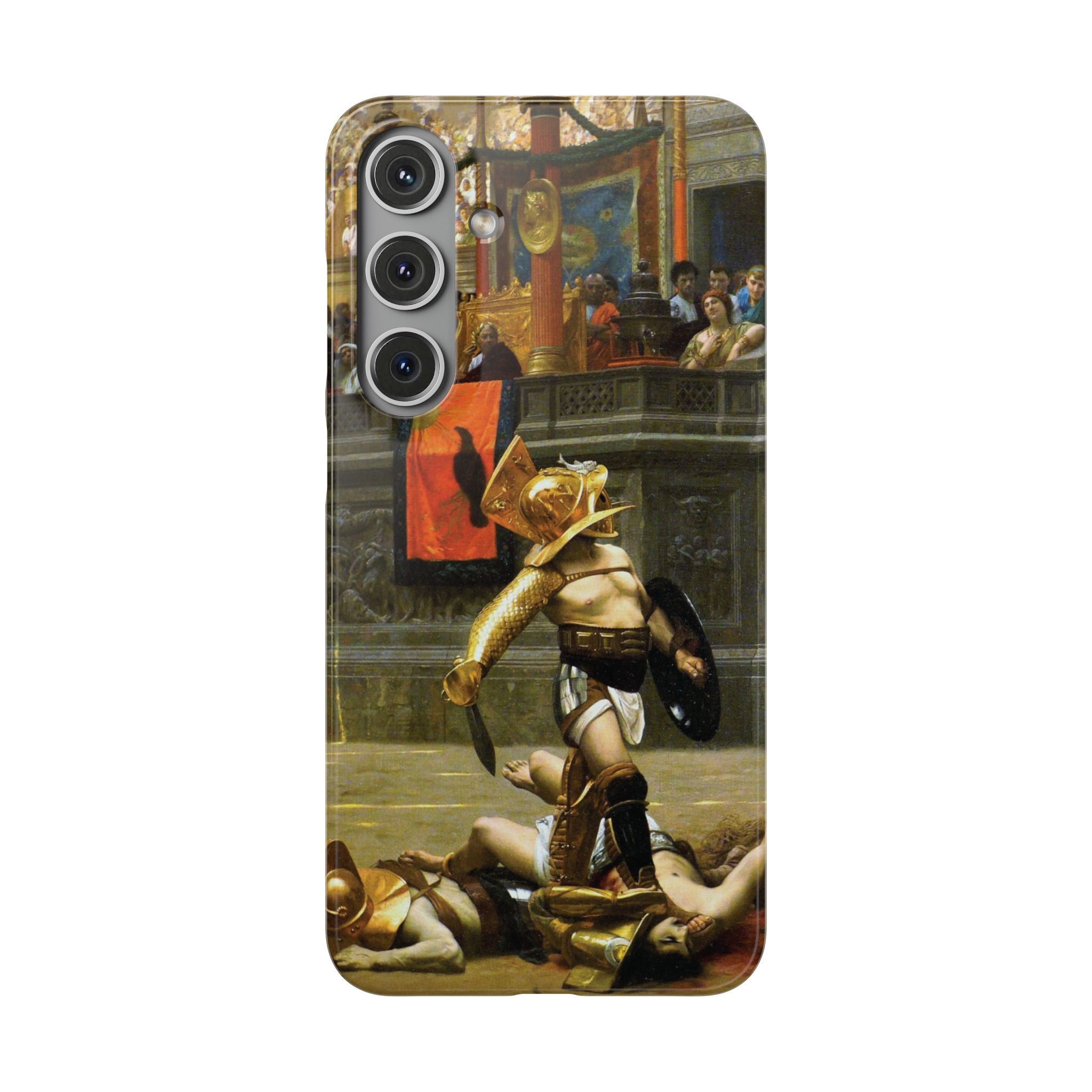 Pollice Verso by Jean Leon Gerome - Samsung Slim Case