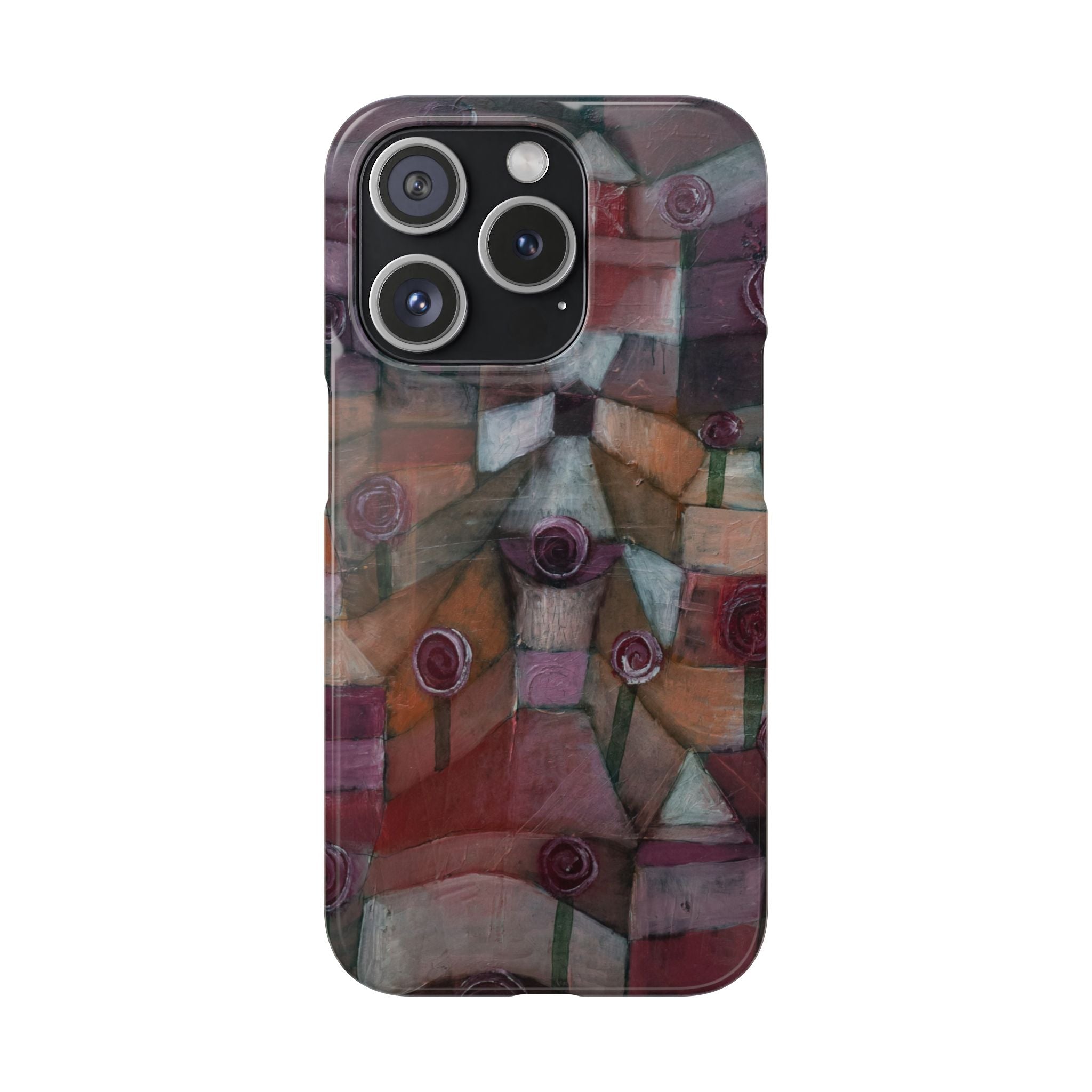 Rose Garden by Paul Klee - iPhone Slim Case
