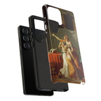 The Lictors Bring to Brutus the Bodies of His Sons II by Jacques-Louis David - Samsung Tough Case