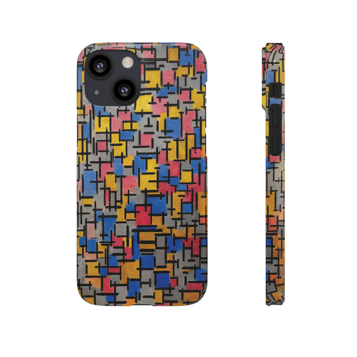 Composition by Piet Mondrian - iPhone Slim Case