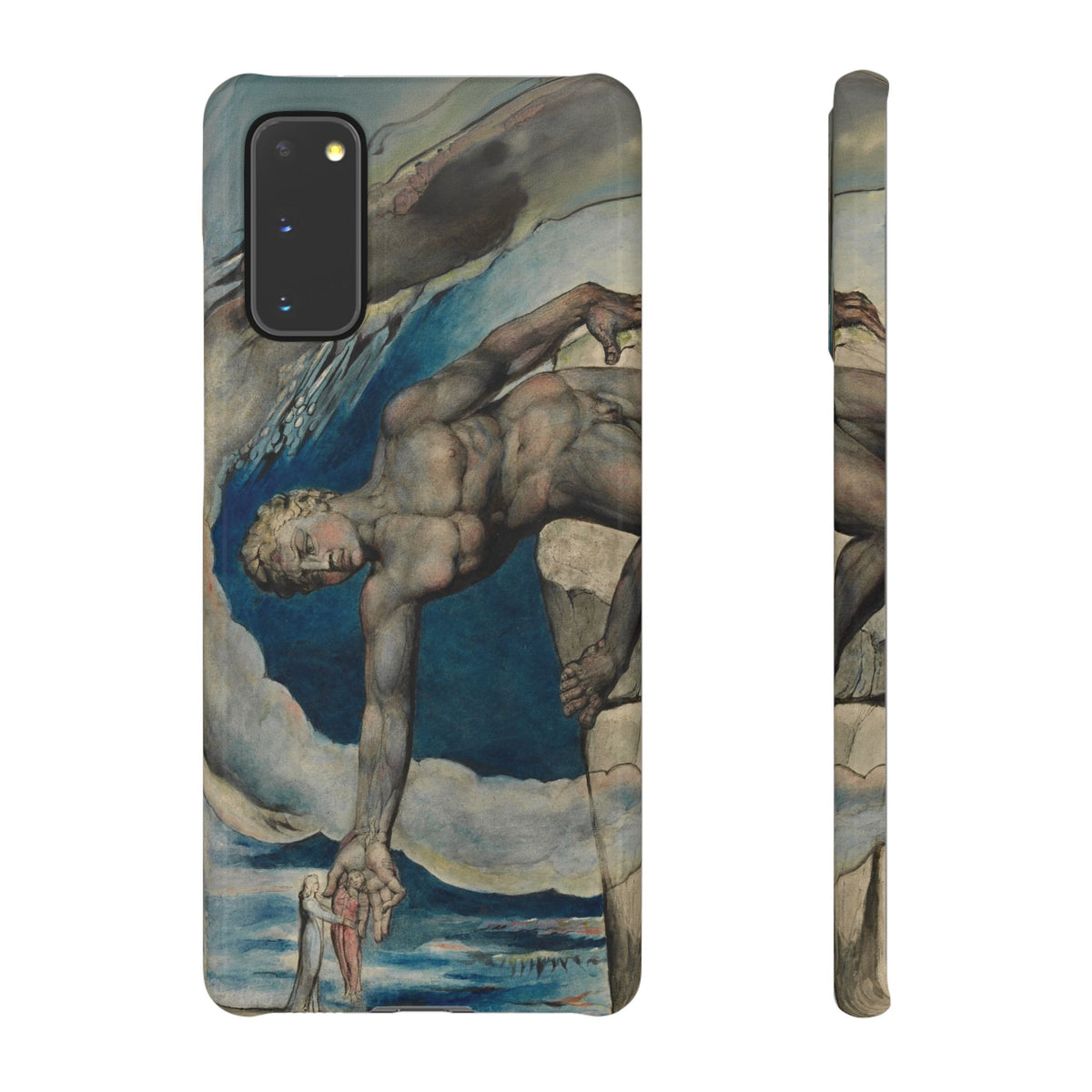Antaeus setting down Dante and Virgil in the Last Circle of Hell by William Blake - Samsung Slim Case