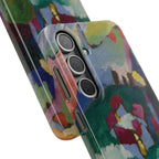 Landscape with Factory Chimney by Vasily Kandinsky - Samsung Slim Case