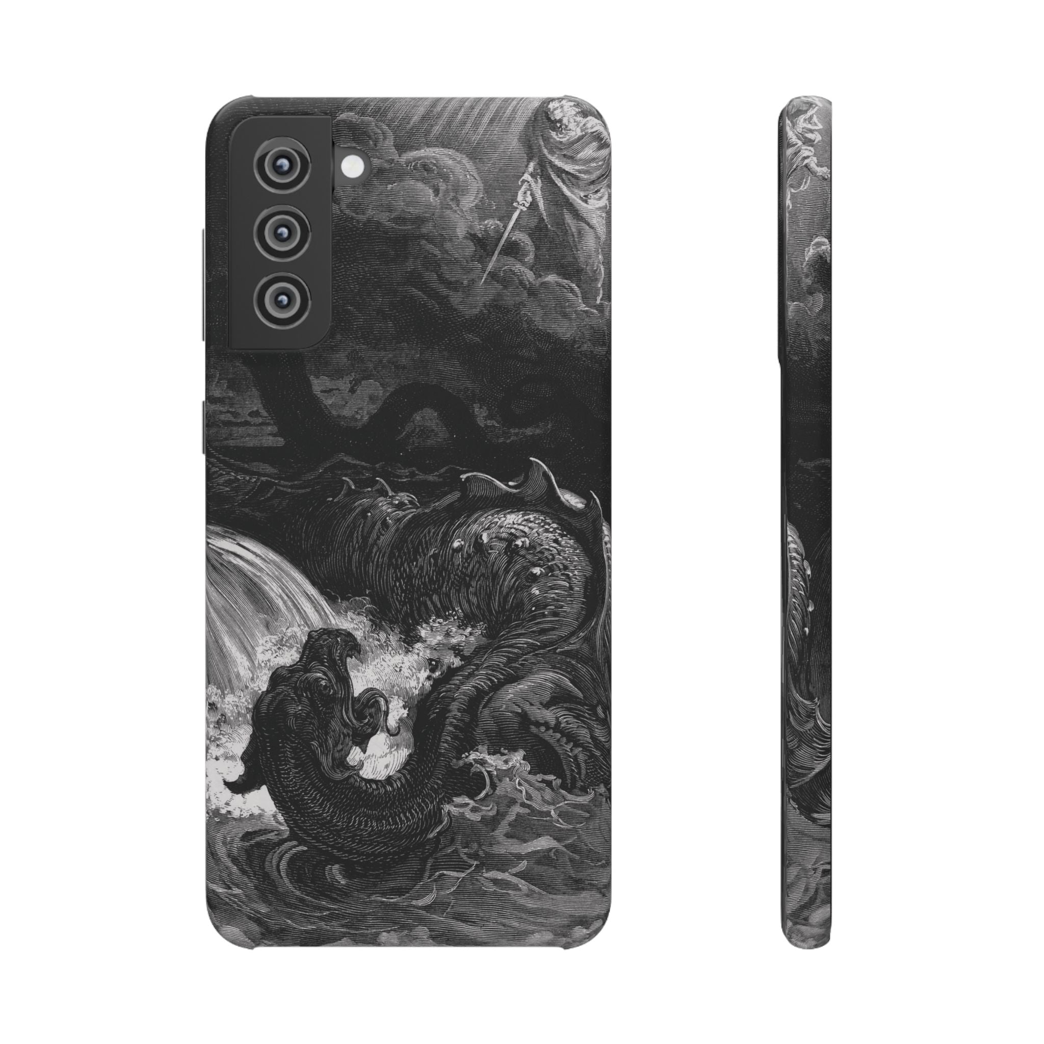 The Destruction of Leviathan by Gustave Doré - Samsung Slim Case