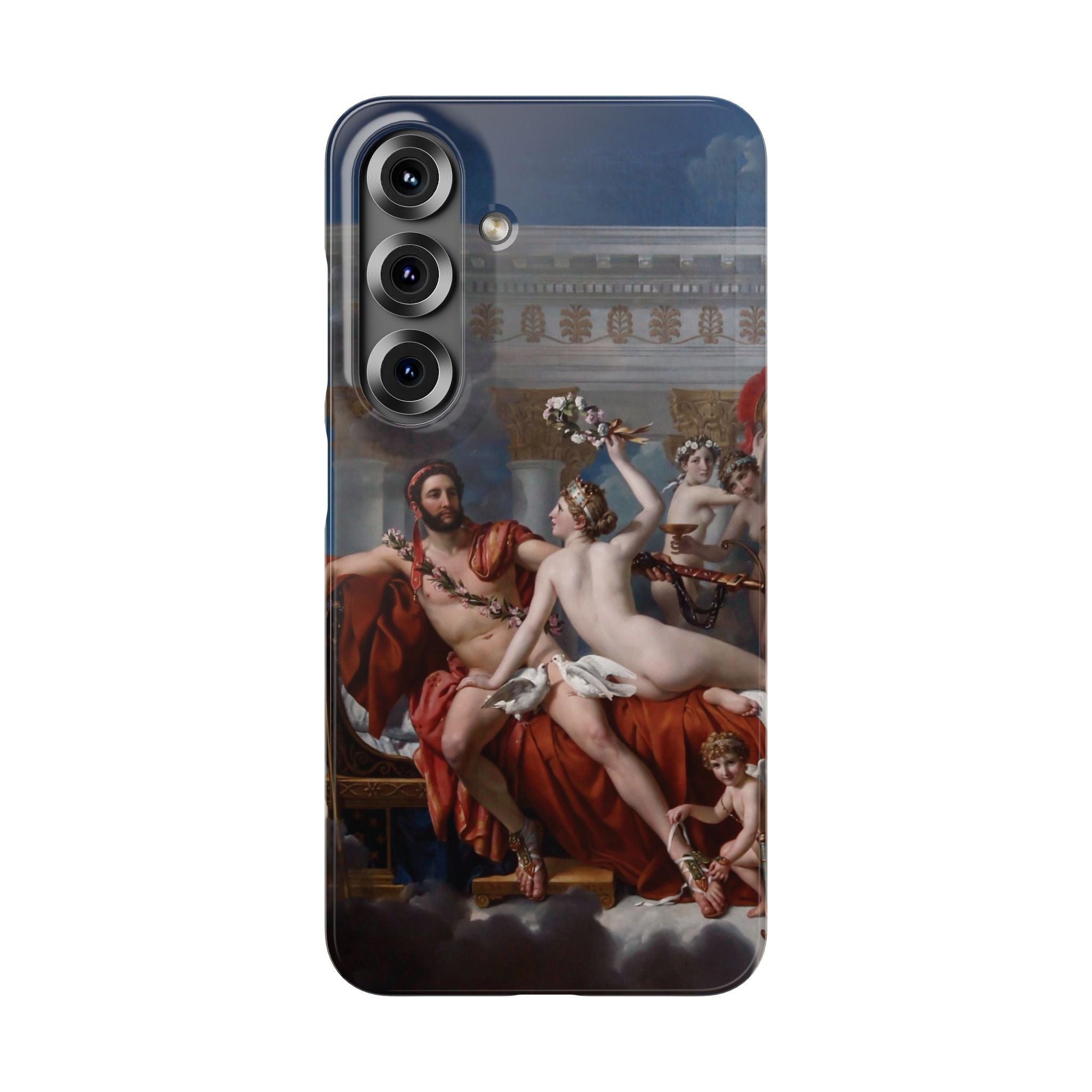 The Death of Marat by Jacques-Louis David - Samsung Slim Case