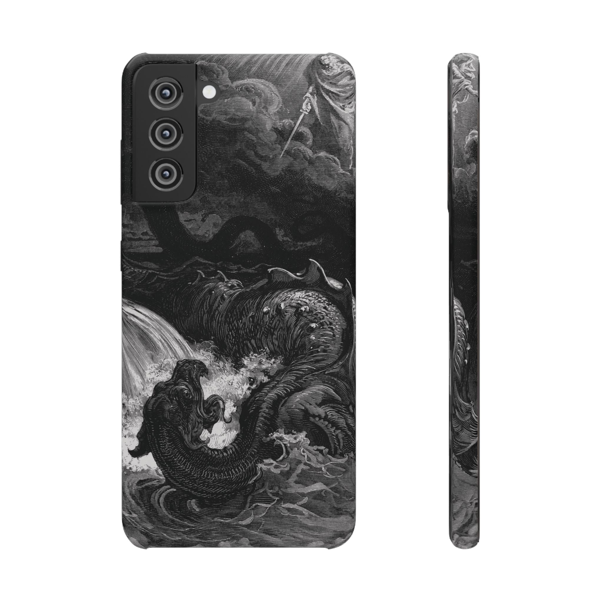 The Destruction of Leviathan by Gustave Doré - Samsung Slim Case