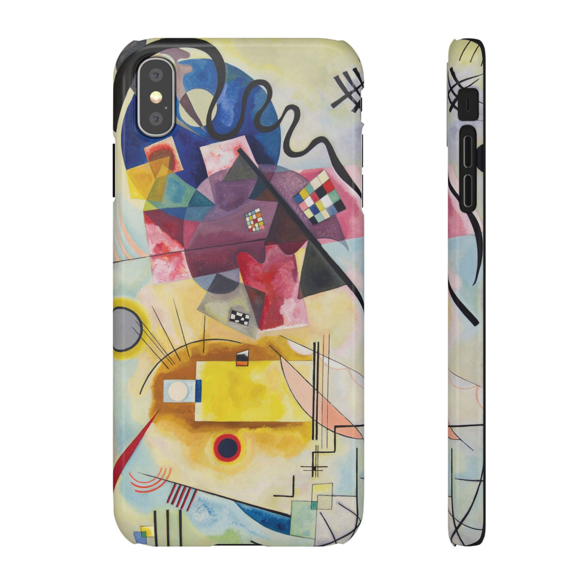 Yellow-Red-Blue by Vasily Kandinsky - iPhone Slim Case