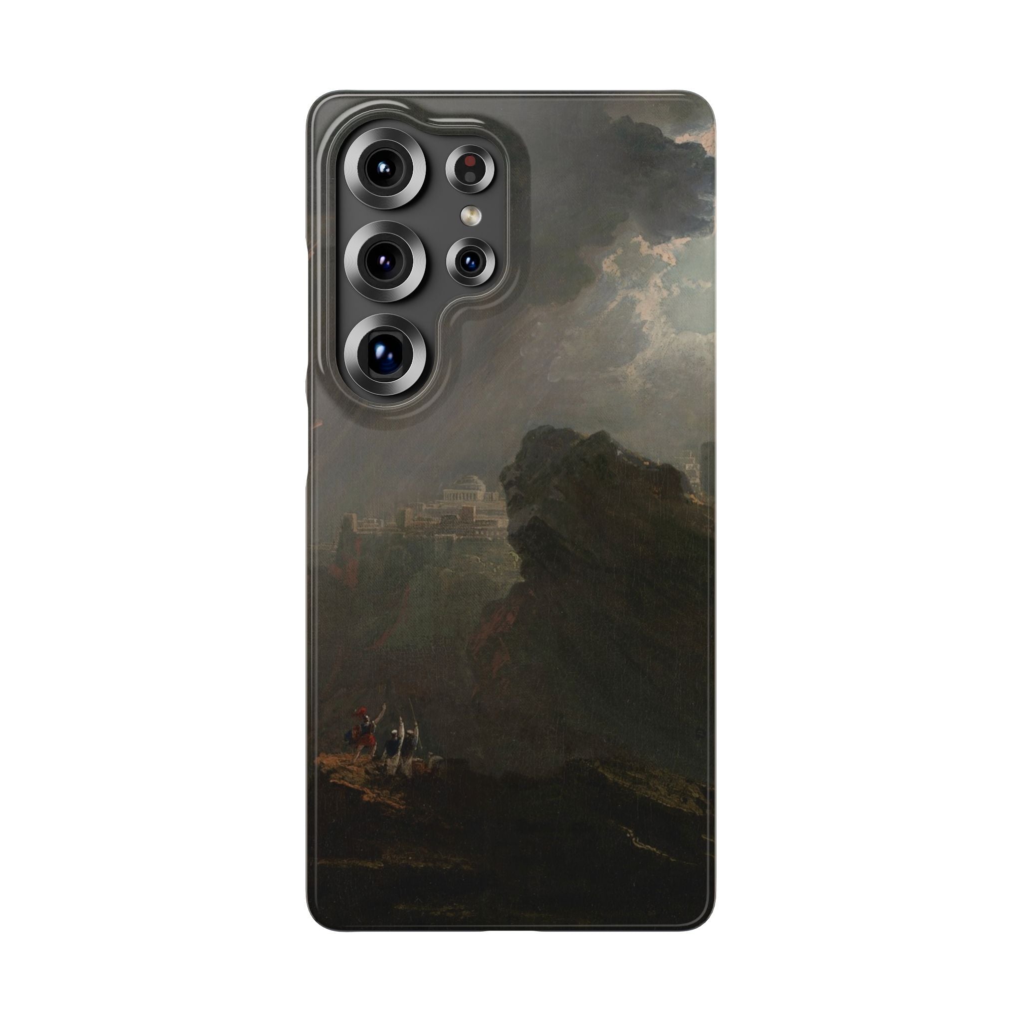 Josua befiehlt der Sonne, stillzustehen von John Martin – Samsung Slim Case