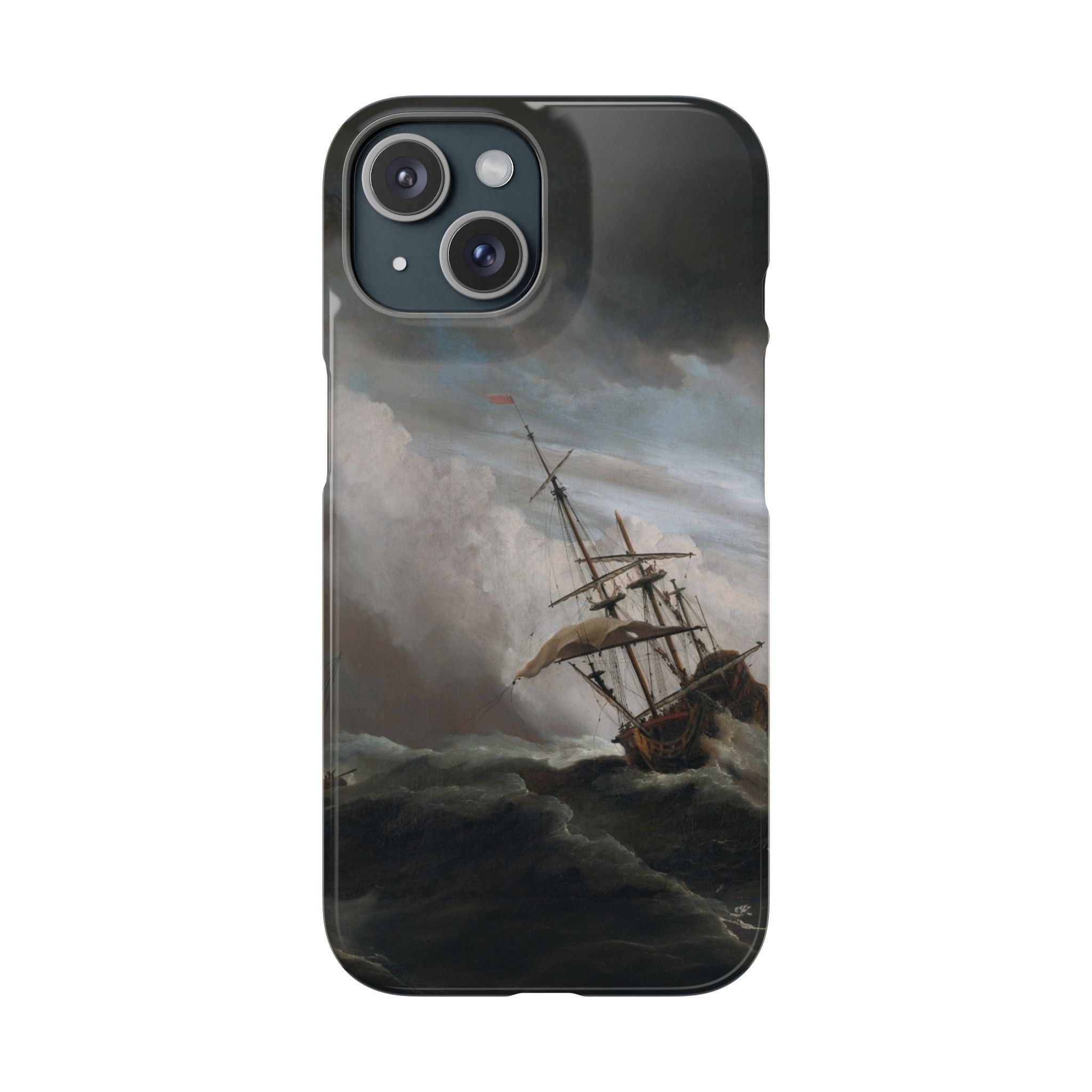 The Gust by Willem van de Velde - iPhone Slim Case