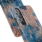 The Avenue in the Rain by Childe Hassam - Samsung Slim Case