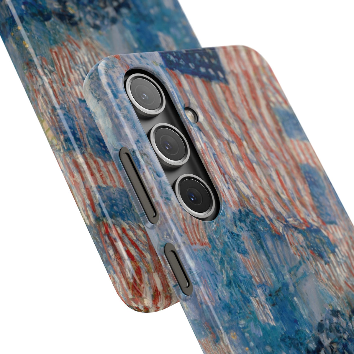 The Avenue in the Rain by Childe Hassam - Samsung Slim Case
