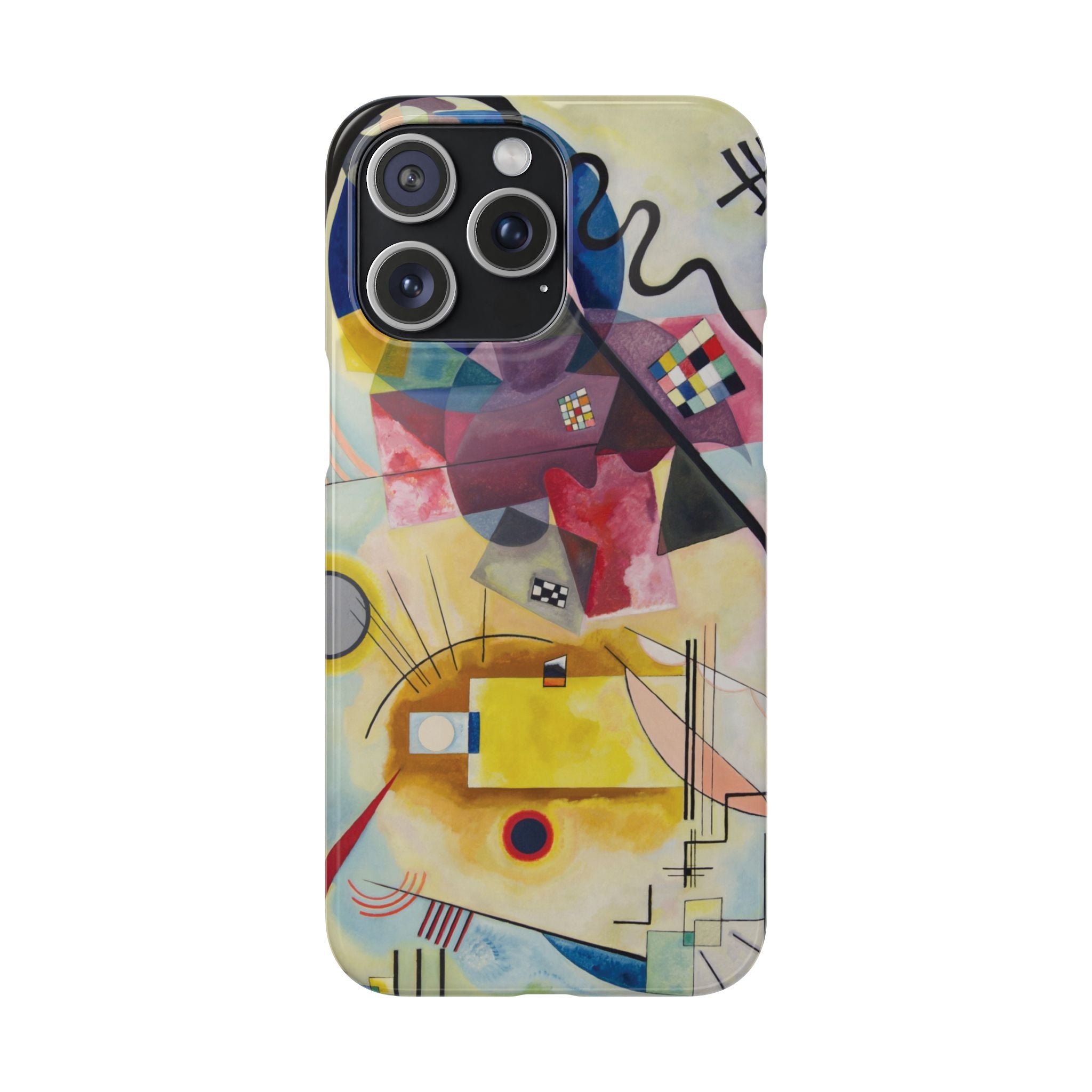 Yellow-Red-Blue by Vasily Kandinsky - iPhone Slim Case