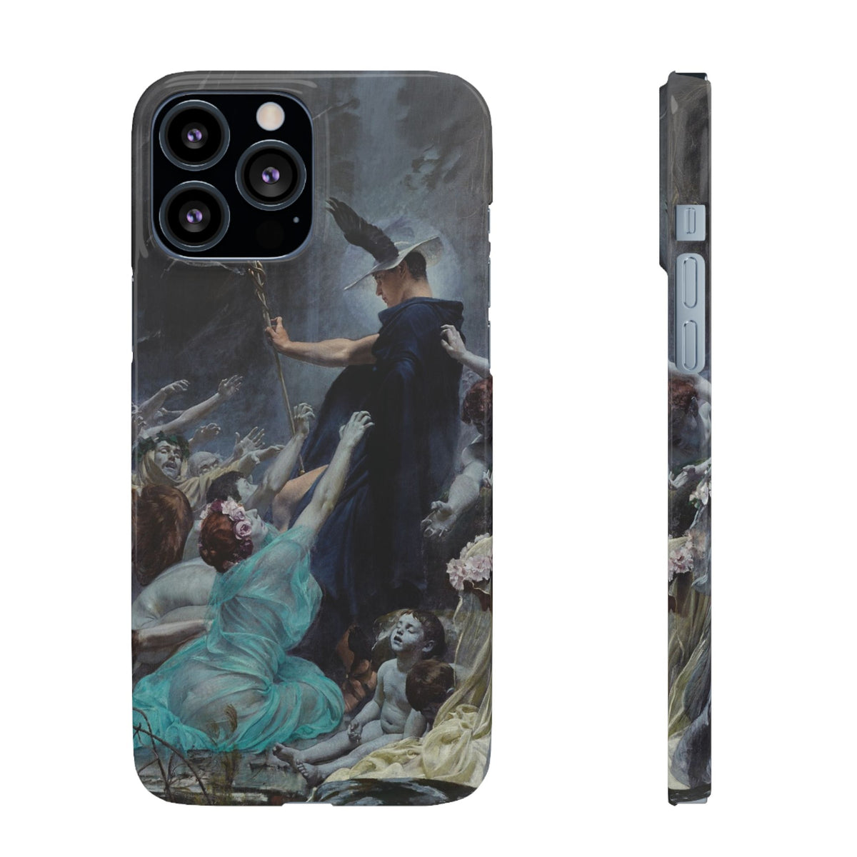 The Souls of Acheron by Adolf Hiremy-Hirschl - iPhone Slim Case