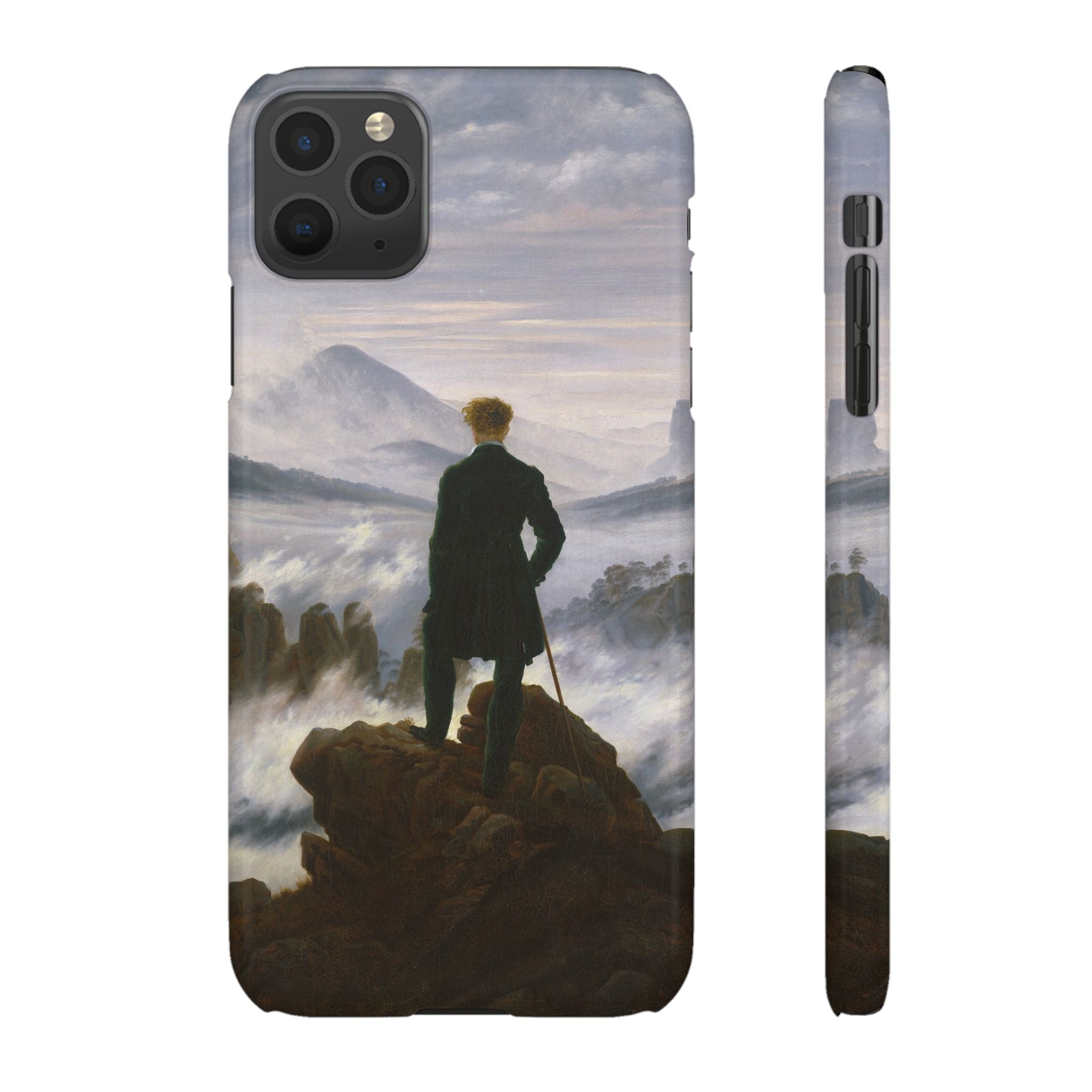 The Wanderer above the Sea of Fog by Caspar David Friedrich - iPhone Slim Case