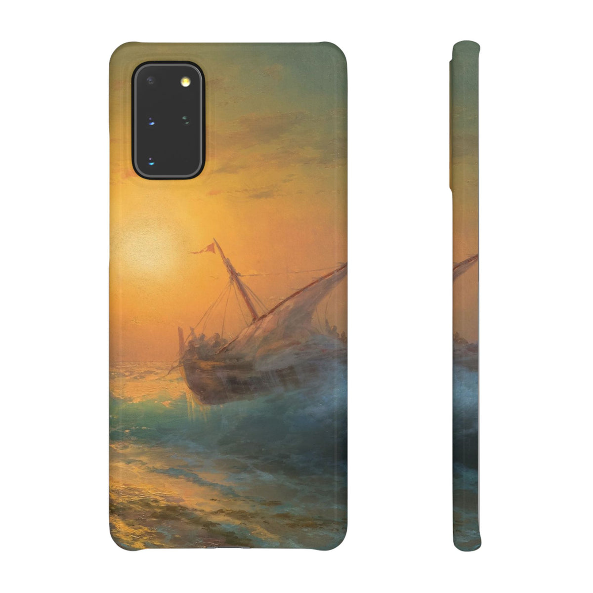 Stormy Sea at Sunset by Ivan Aivazovsky - Samsung Slim Case