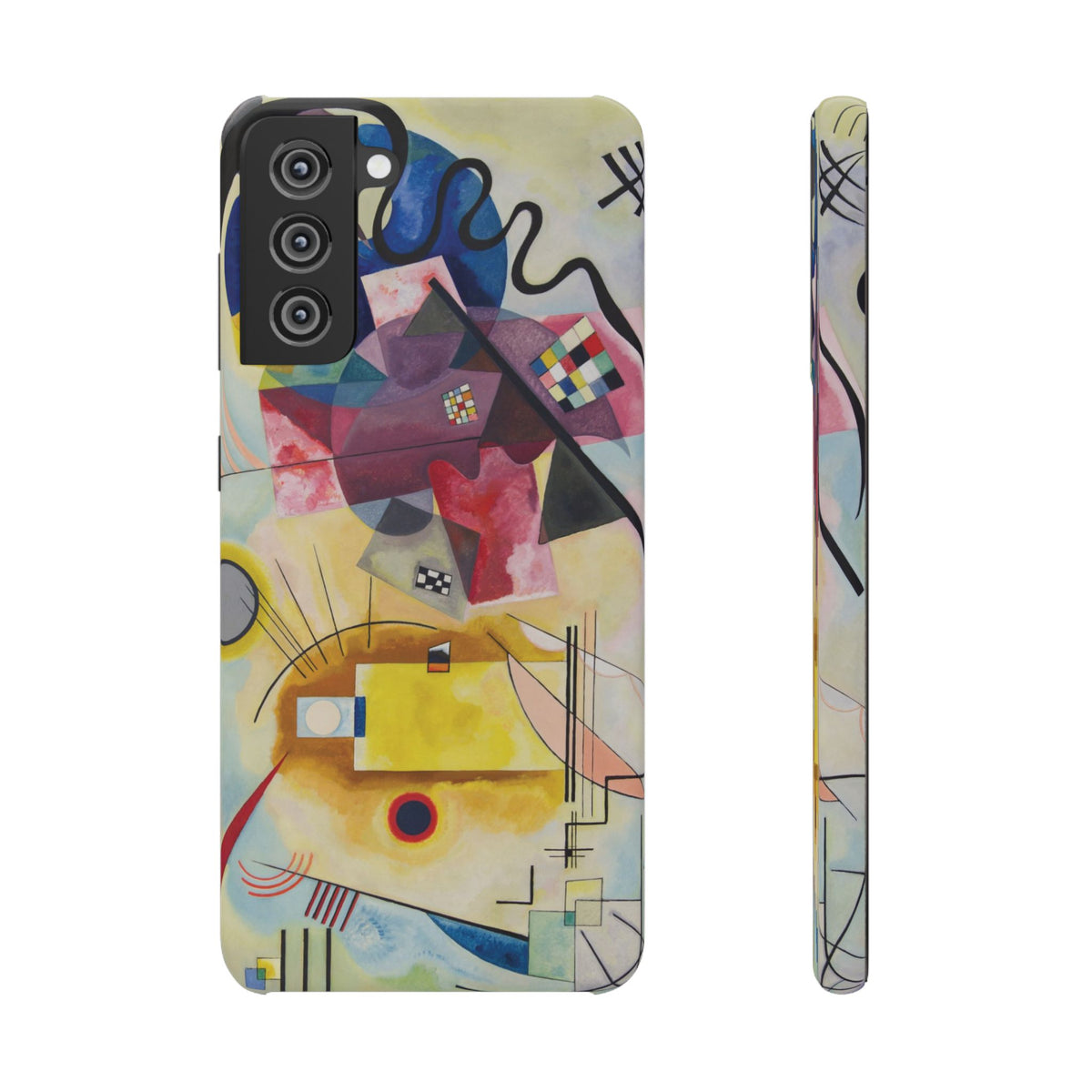 Yellow-Red-Blue by Vasily Kandinsky - Samsung Slim Case