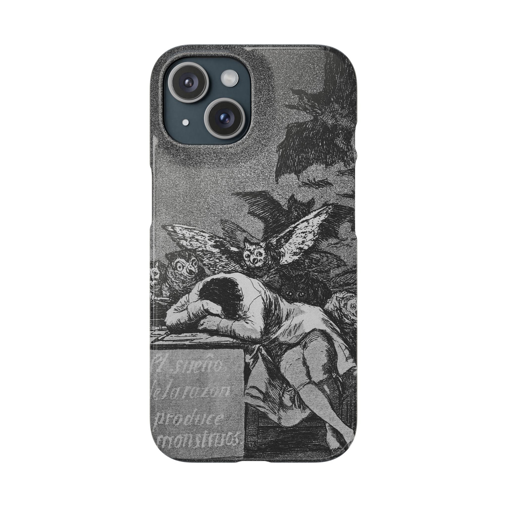 The Sleep of Reason Produces Monsters by Francisco Goya - iPhone Slim Case