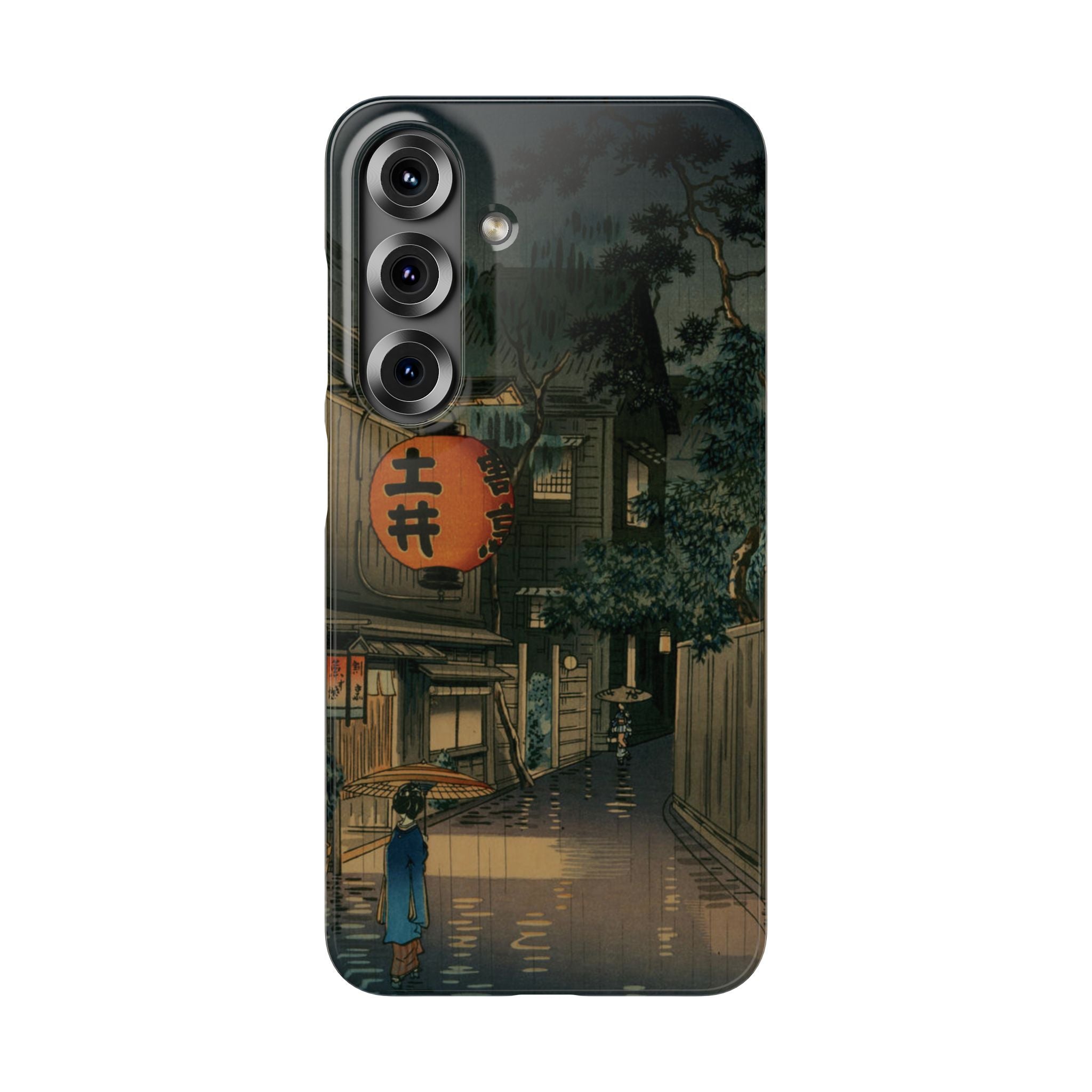 Evening at Ushigome by Tsuchiya Koitsu - Samsung Slim Case