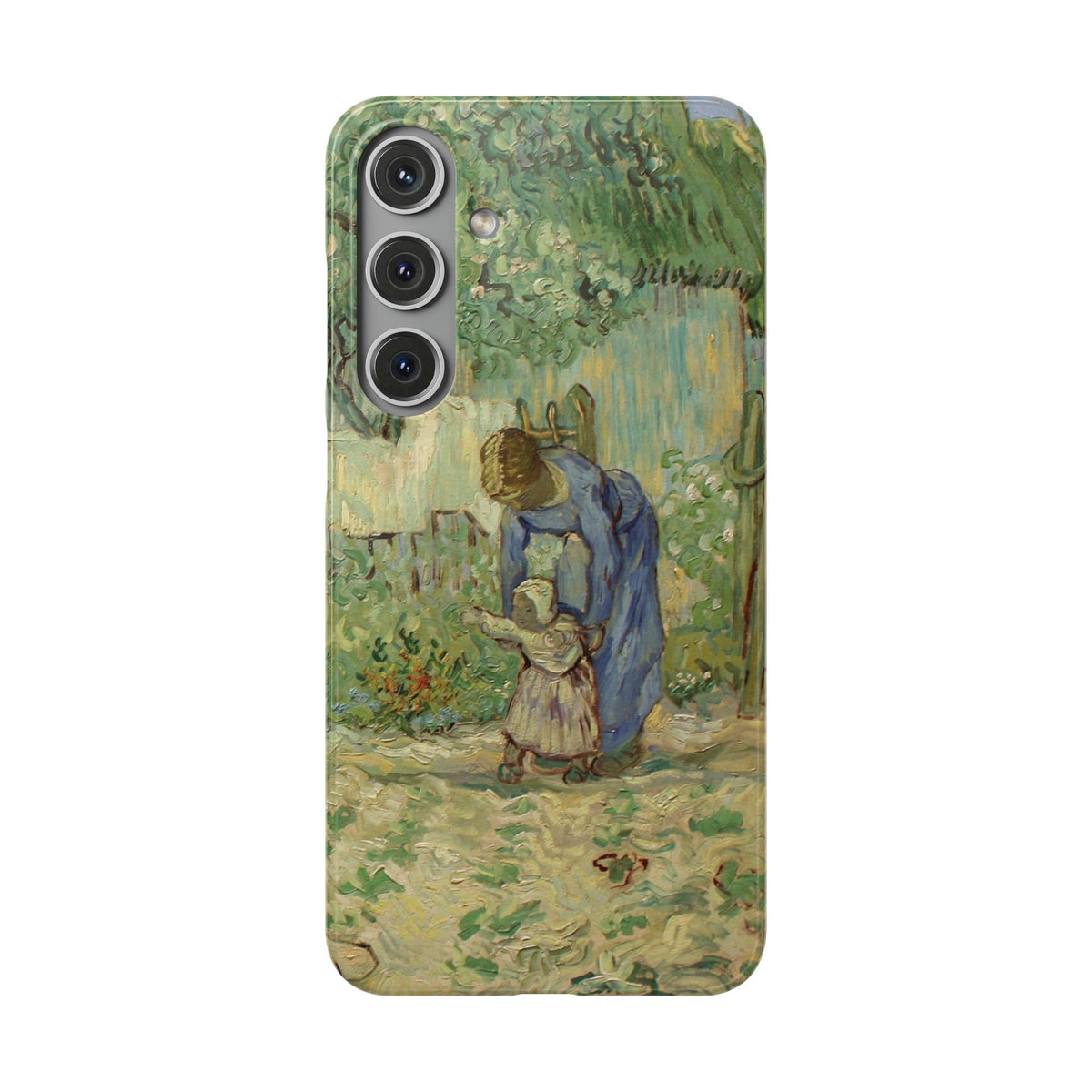 First Steps after Millet by Vincent van Gogh - Samsung Slim Case