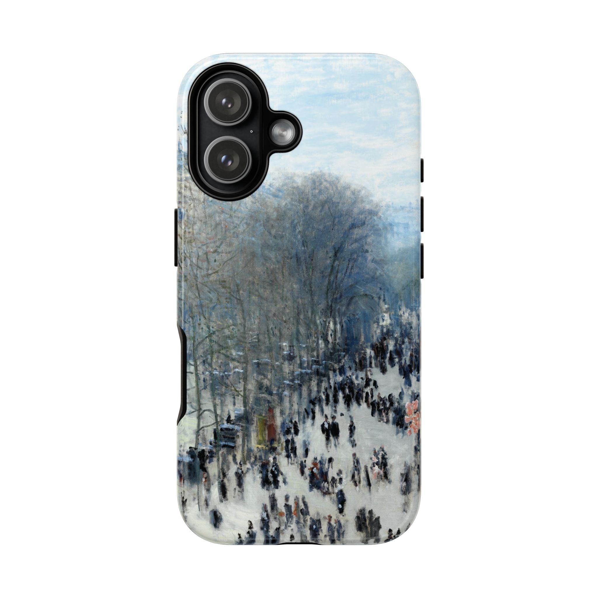 Boulevard des Capucines by Claude Monet - iPhone Tough Case