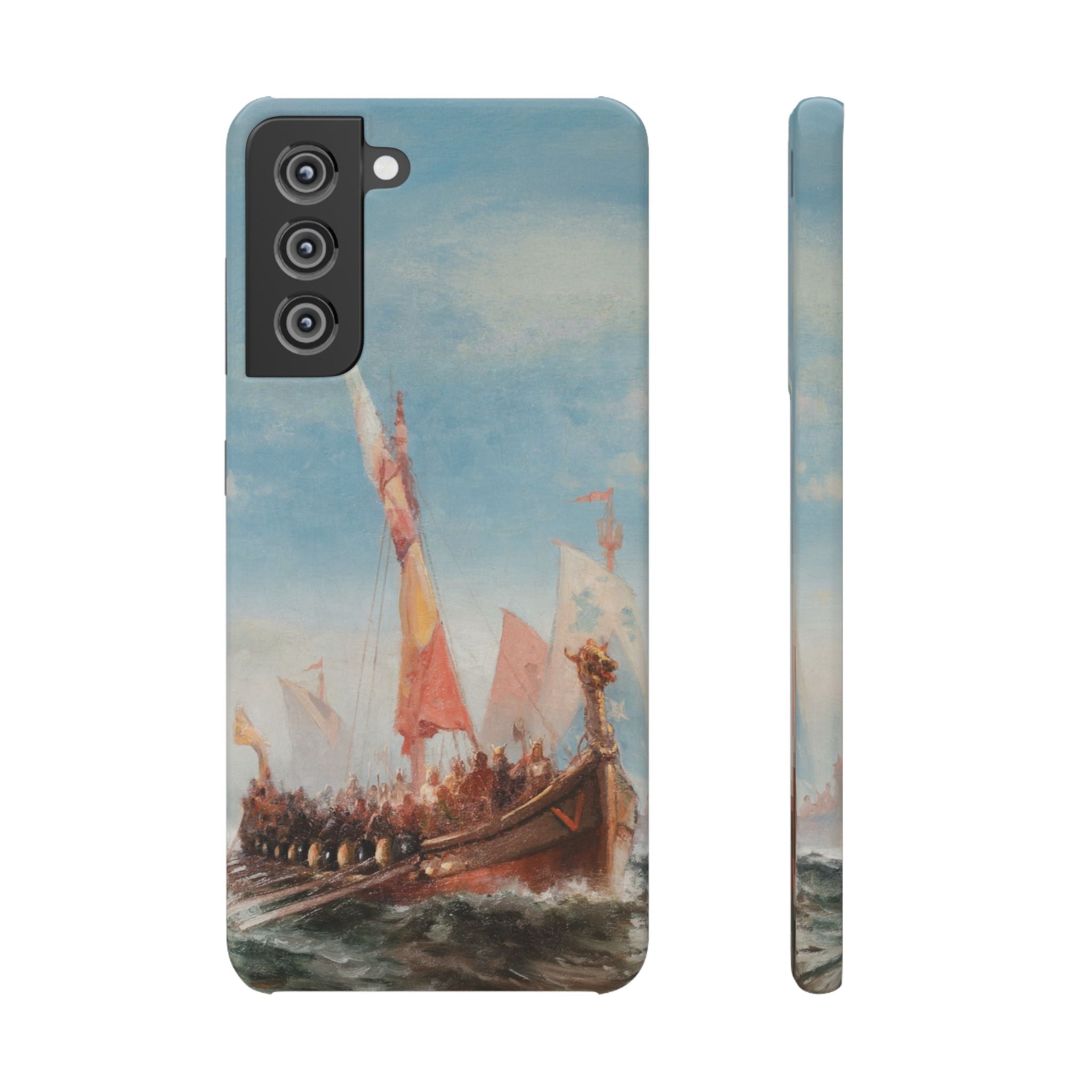 Viking Armada by Edward Moran - Samsung Slim Case