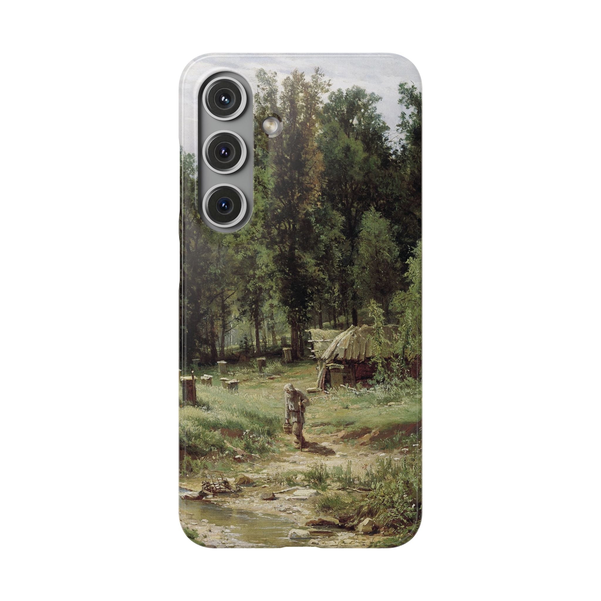 An Apiary in the Forest by Ivan Ivanovich Shishkin - Samsung Slim Case