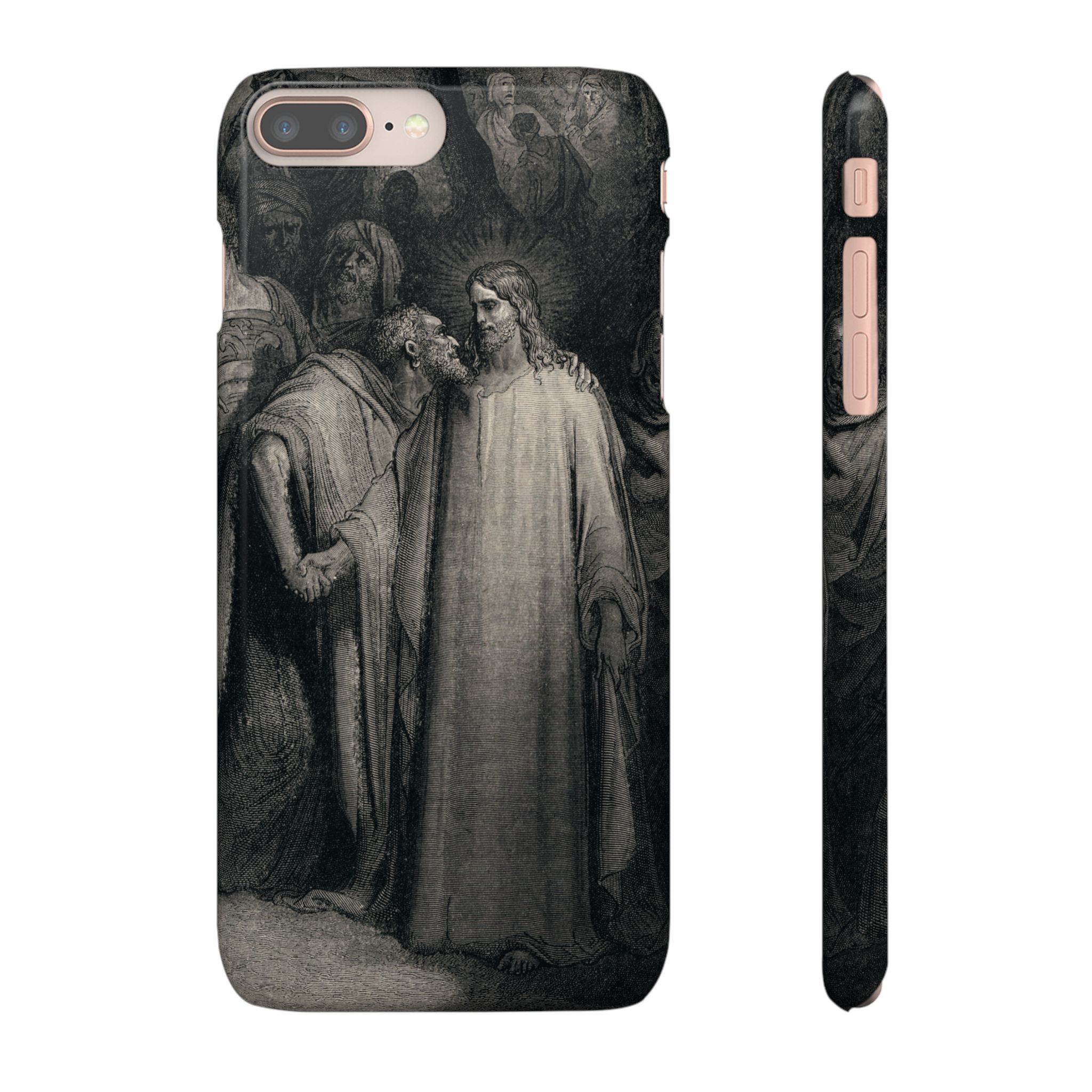 Plate CXLI “The Judas Kiss” by Gustave Doré - iPhone Slim Case