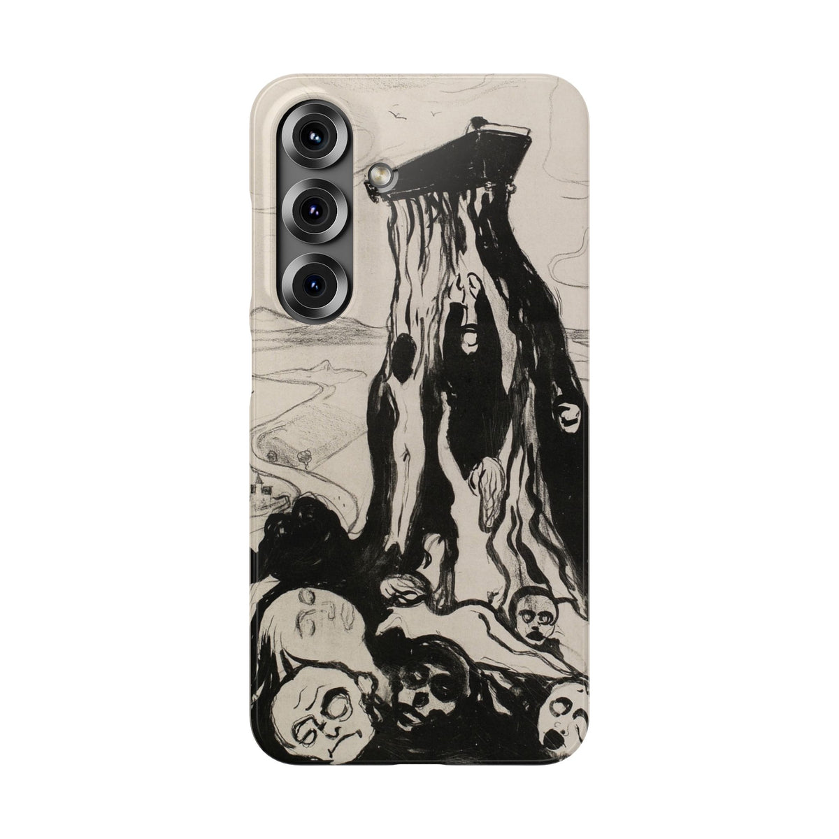 Funeral March by Edvard Munch - Samsung Slim Case