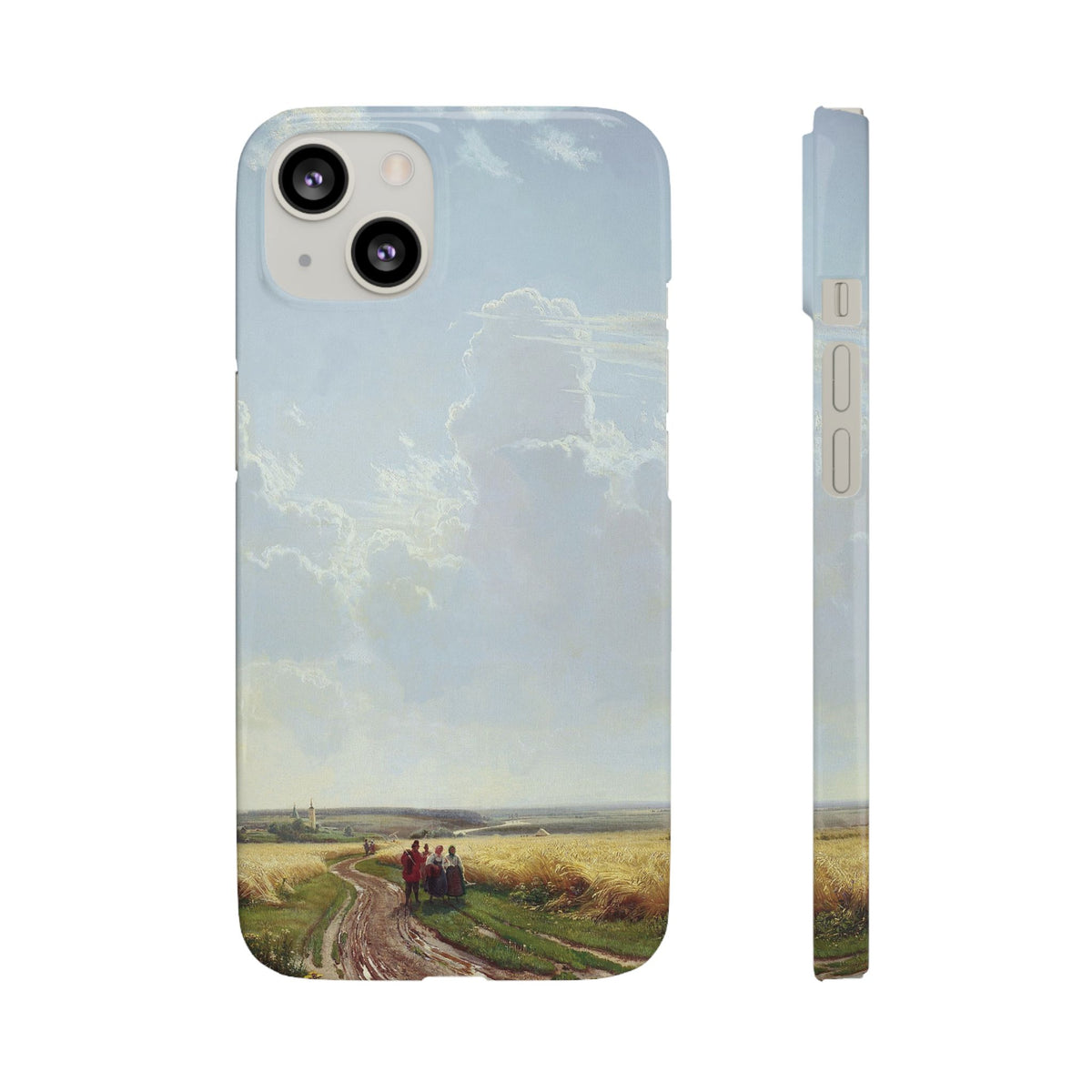 Midday in the Neighbourhood of Moscow by Ivan Ivanovich Shishkin - iPhone Slim Case
