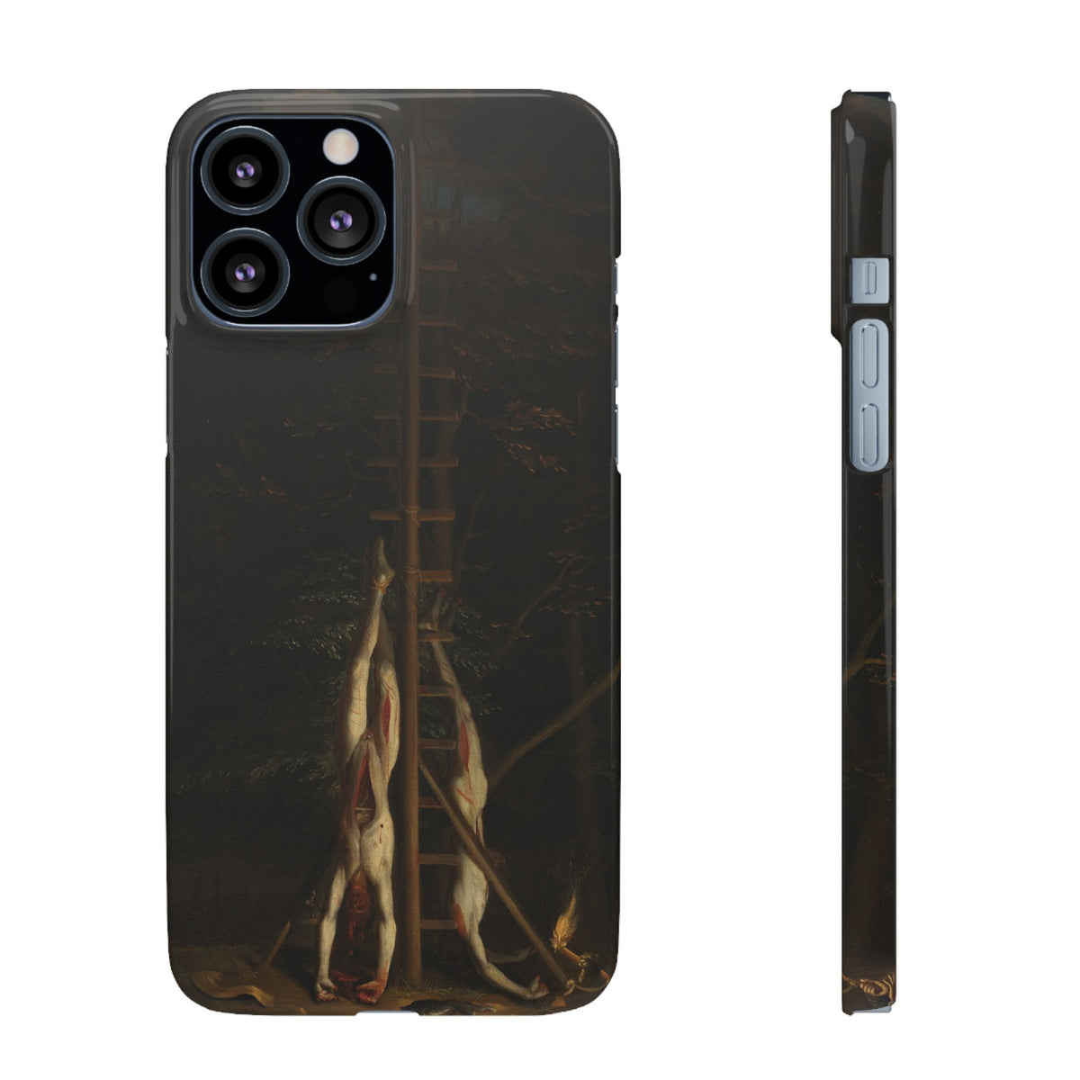 The Corpses of the De Witt Brothers by Jan de Baen - iPhone Slim Case